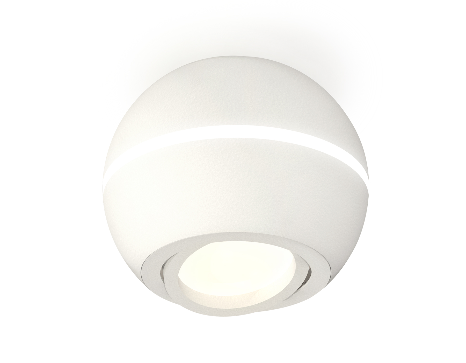 Ambrella Комплект накладного поворотного светильника XS1101020 SWH белый песок MR16 GU5.3 LED 3W 4200K (C1101, N7001) фото