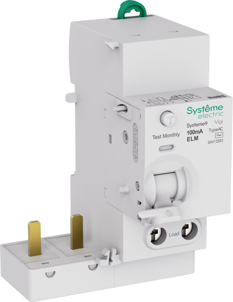 Systeme Electric Systeme9 Блок диф. тока (БДТ) 63A 2P 100мА Тип-AC 230В фото