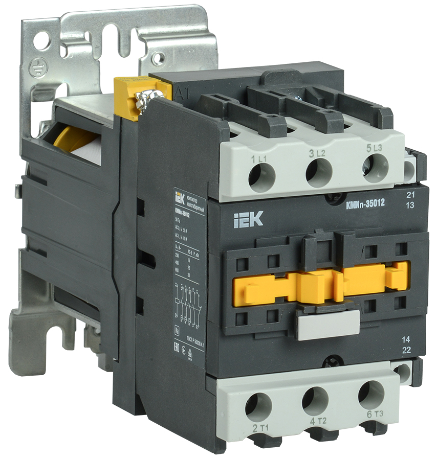 IEK Контактор КМИп-35012 50А 110В/АС3 1НО;1НЗ фото