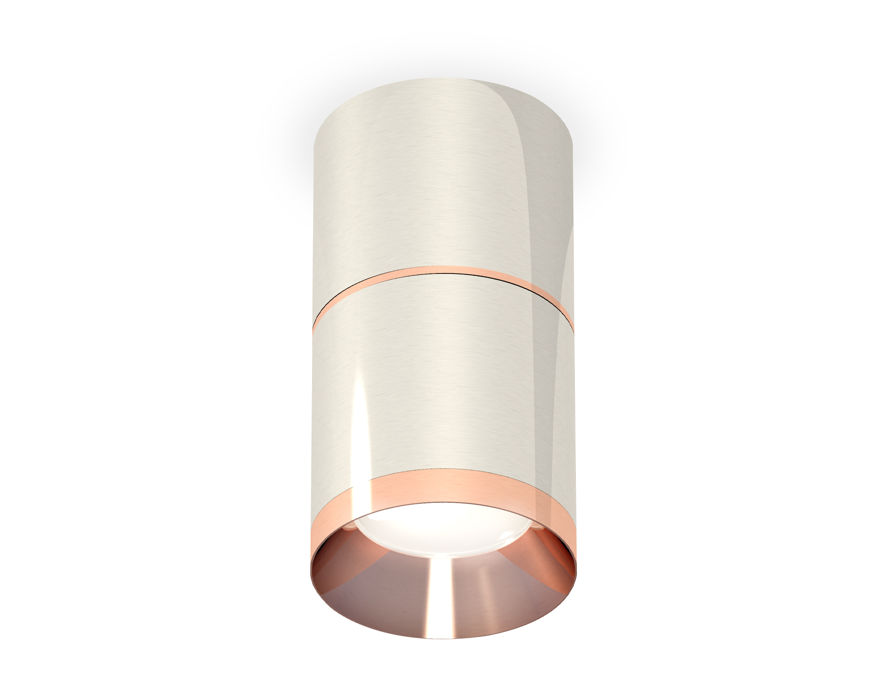 Ambrella Комплект накладного светильника XS7405081 PSL/PPG серебро полированное/золото розовое полированное MR16 GU5.3 (C7405, A2073, C7405, N7035) фото