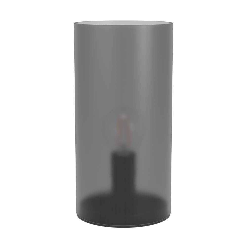 Eglo 901068 Настольная лампа с выключателем GEO, 1X40W (E14), H200, стекло, пластик, серый фото