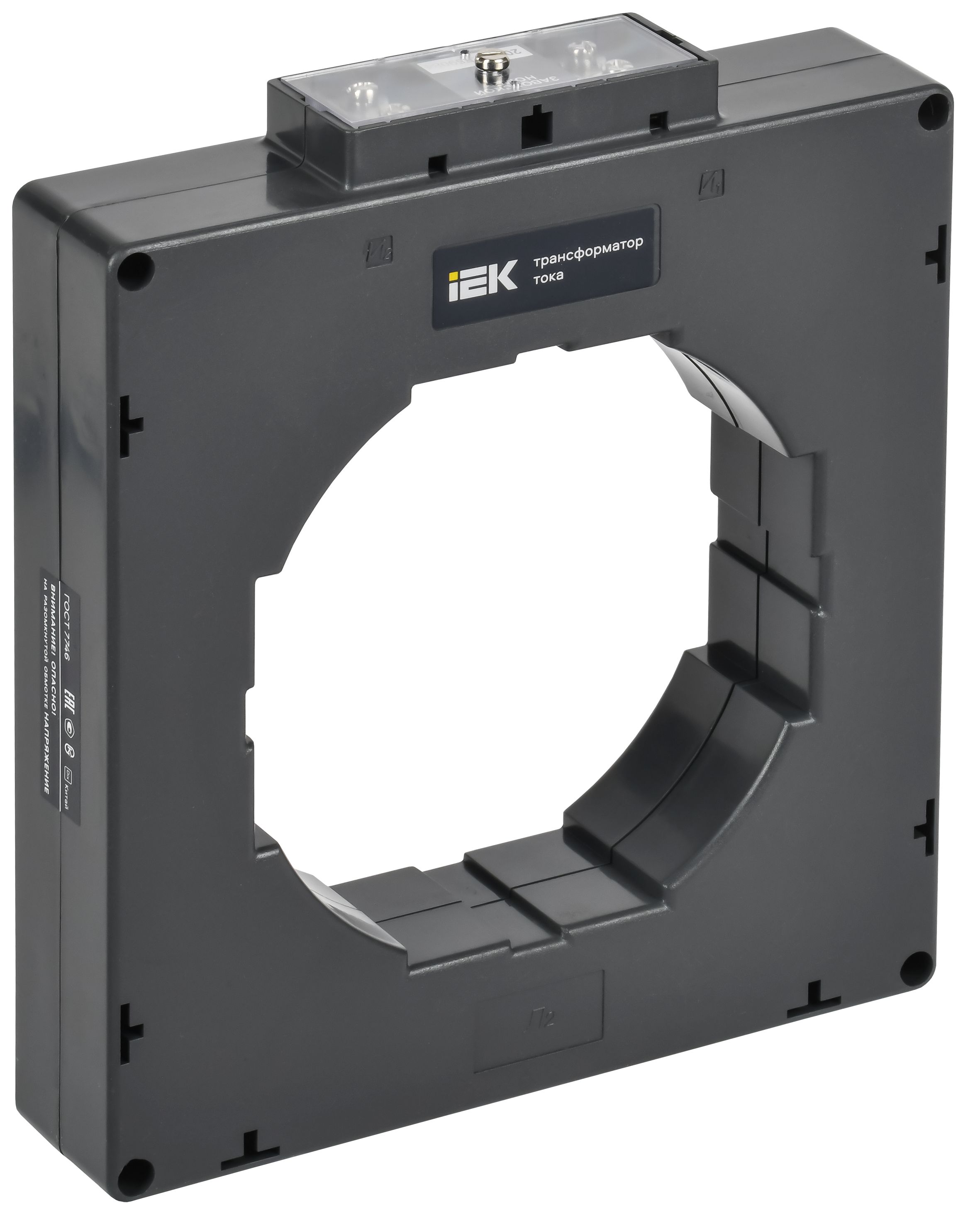 IEK Трансформатор тока ТТИ-125 2000/5А 15ВА класс 0,5S МПИ08 фото