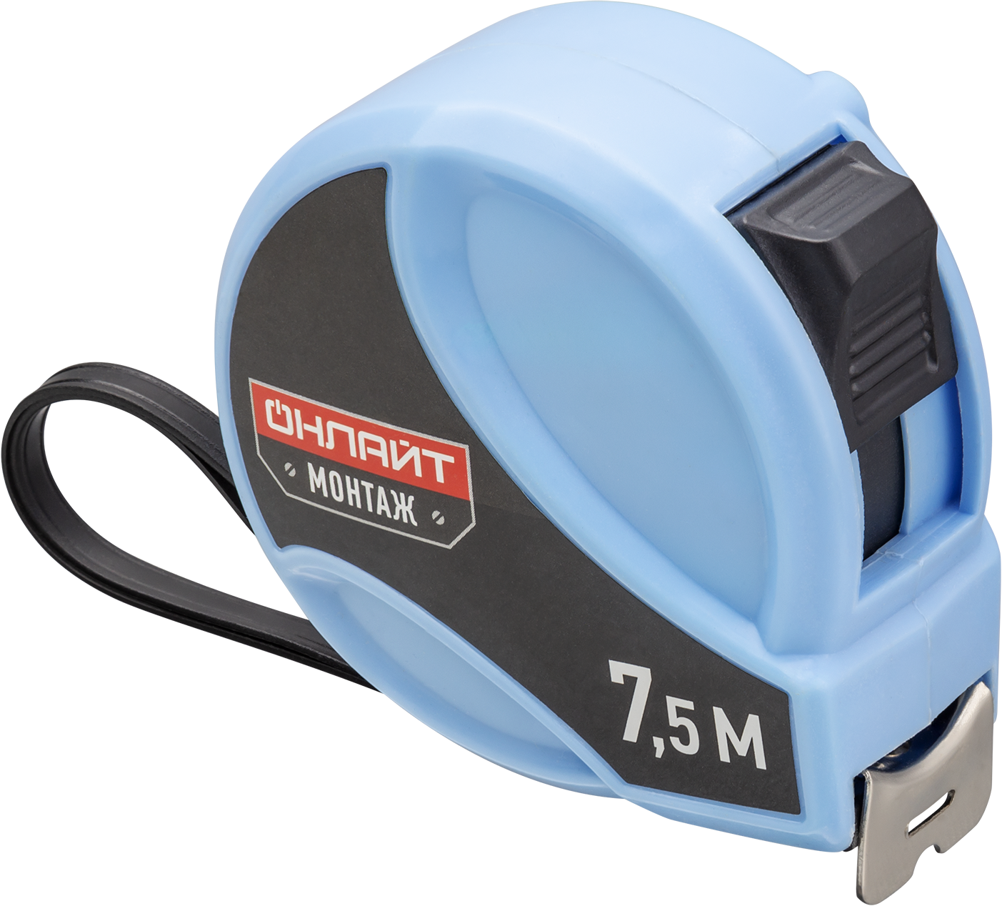 Рулетка ОНЛАЙТ OMT-Ru03-7.5-25 (7.5 м*25 мм) (60/6/1)