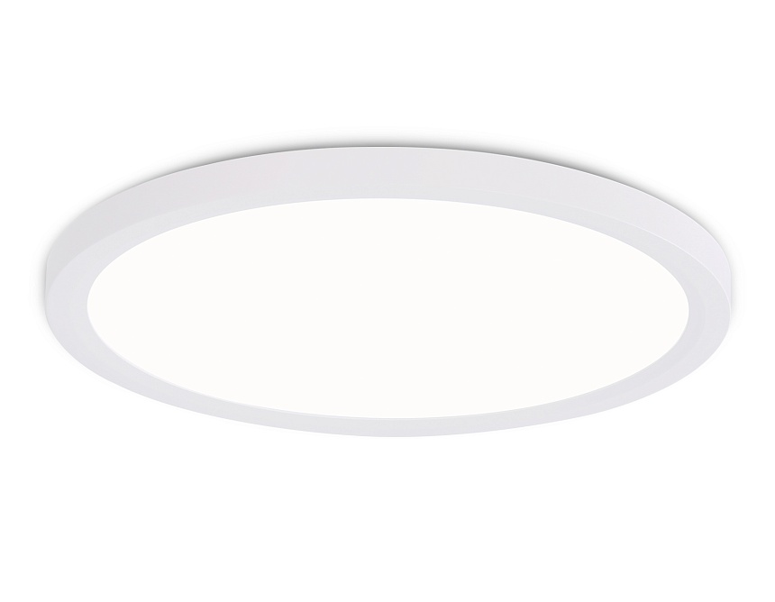 Ambrella Светильник светодиодный ультратонкий FZ1907 WH белый IP54 35W 3000K-6500K CCT-переключатель D450*25 (Без ПДУ) фото