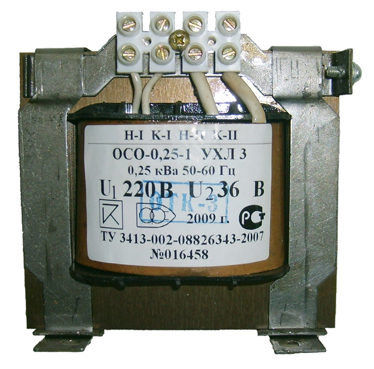 Электротехник ОСО-0,25 УХЛ3 220/36, IP00, трансформатор фото