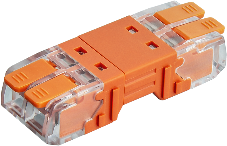 Клеммы монтажные Navigator NTC-R3-2-2-r (5 шт/упак) (400/25/1)
