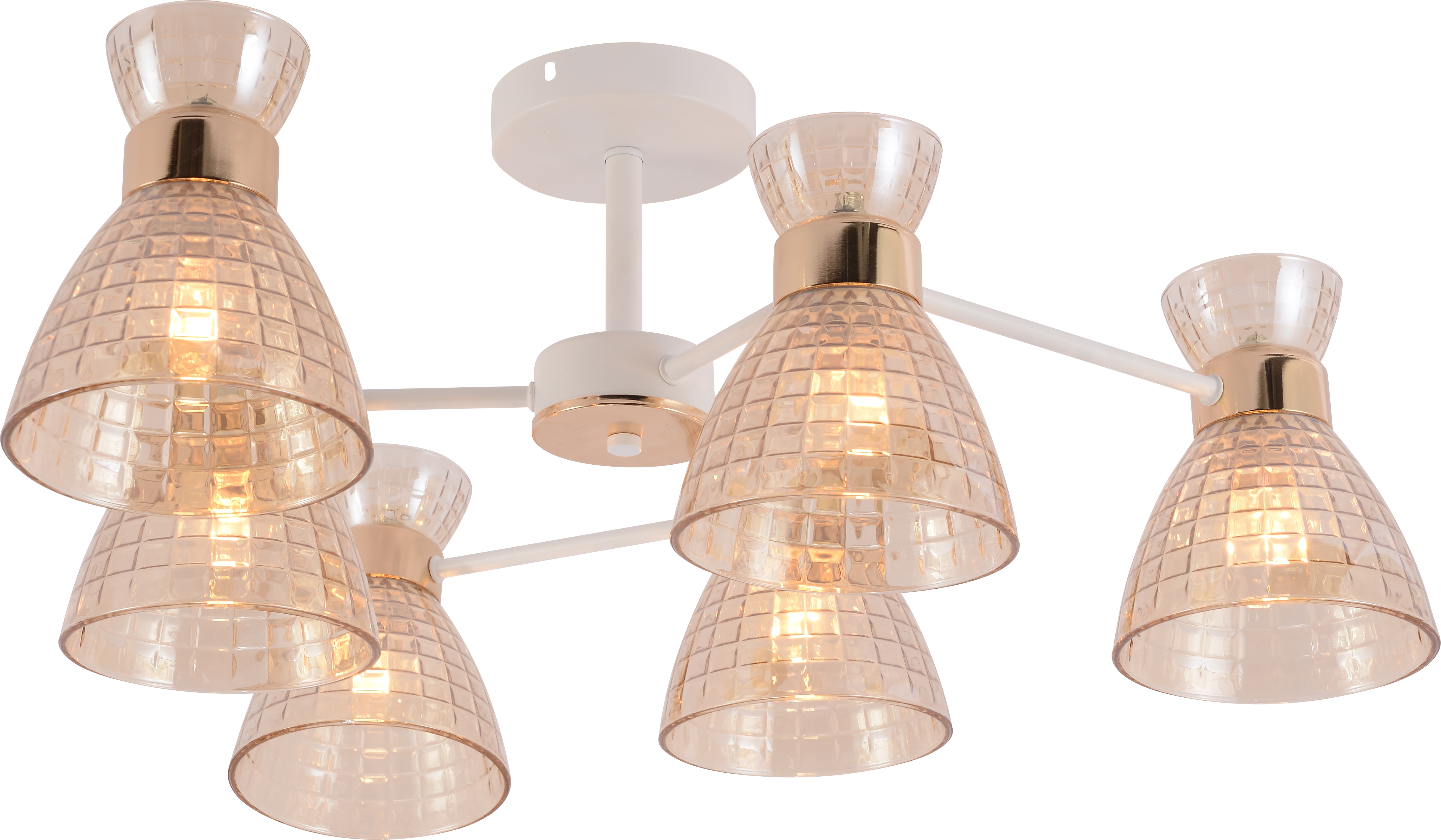 Люстра Rivoli Frances 9182-306 6хЕ27 60 Вт модерн фото