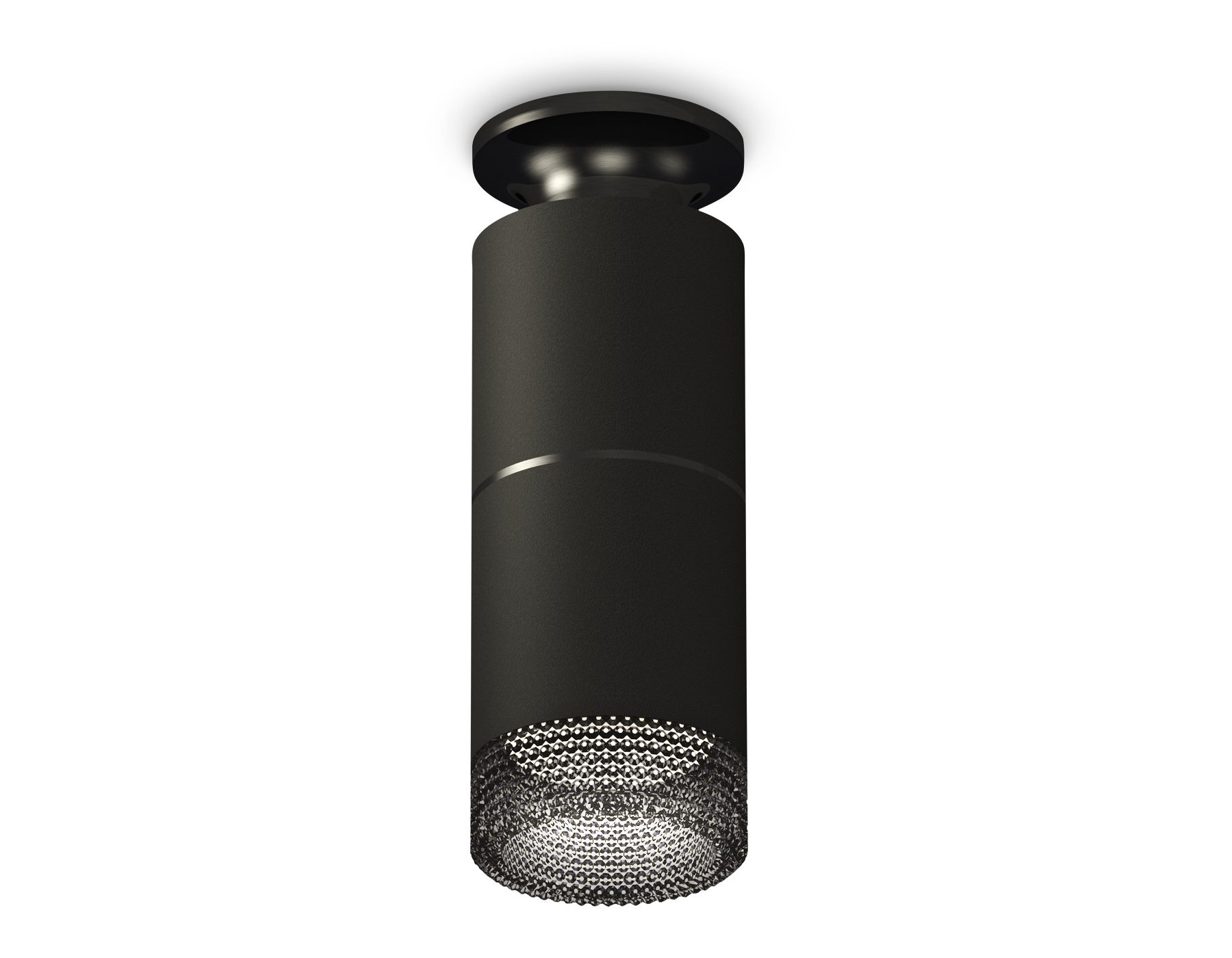 Ambrella Комплект накладного светильника XS6302202 SBK/PBK/BK черный песок/черный полированный/тонированный MR16 GU5.3 (N6902, C6302, A2061, N6151) фото