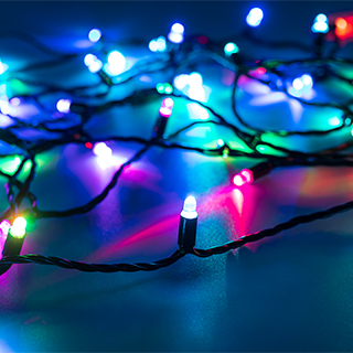 Arlight Светодиодная гирлянда ARD-STRING-CLASSIC-6000-BLACK-40LED-LIVE RGB-SPI (12V, 26W) (Ardecoled, IP65) фото