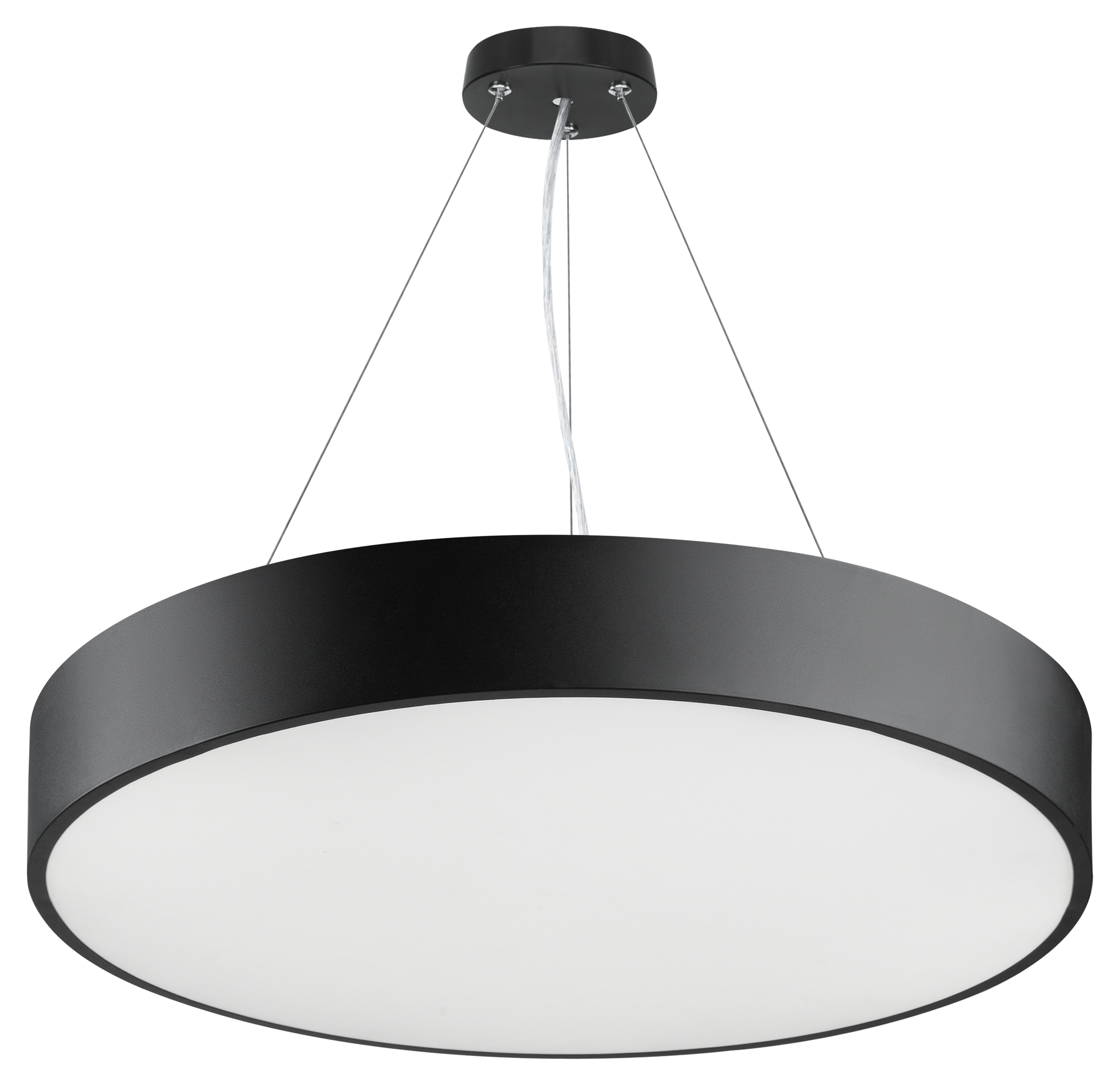 ЭРА Светильник LED Geometria SPO-131-B-40K-045 Ring 45Вт 4000К 4000Лм IP40 600*80 черный подвесной драйвер внутри фото