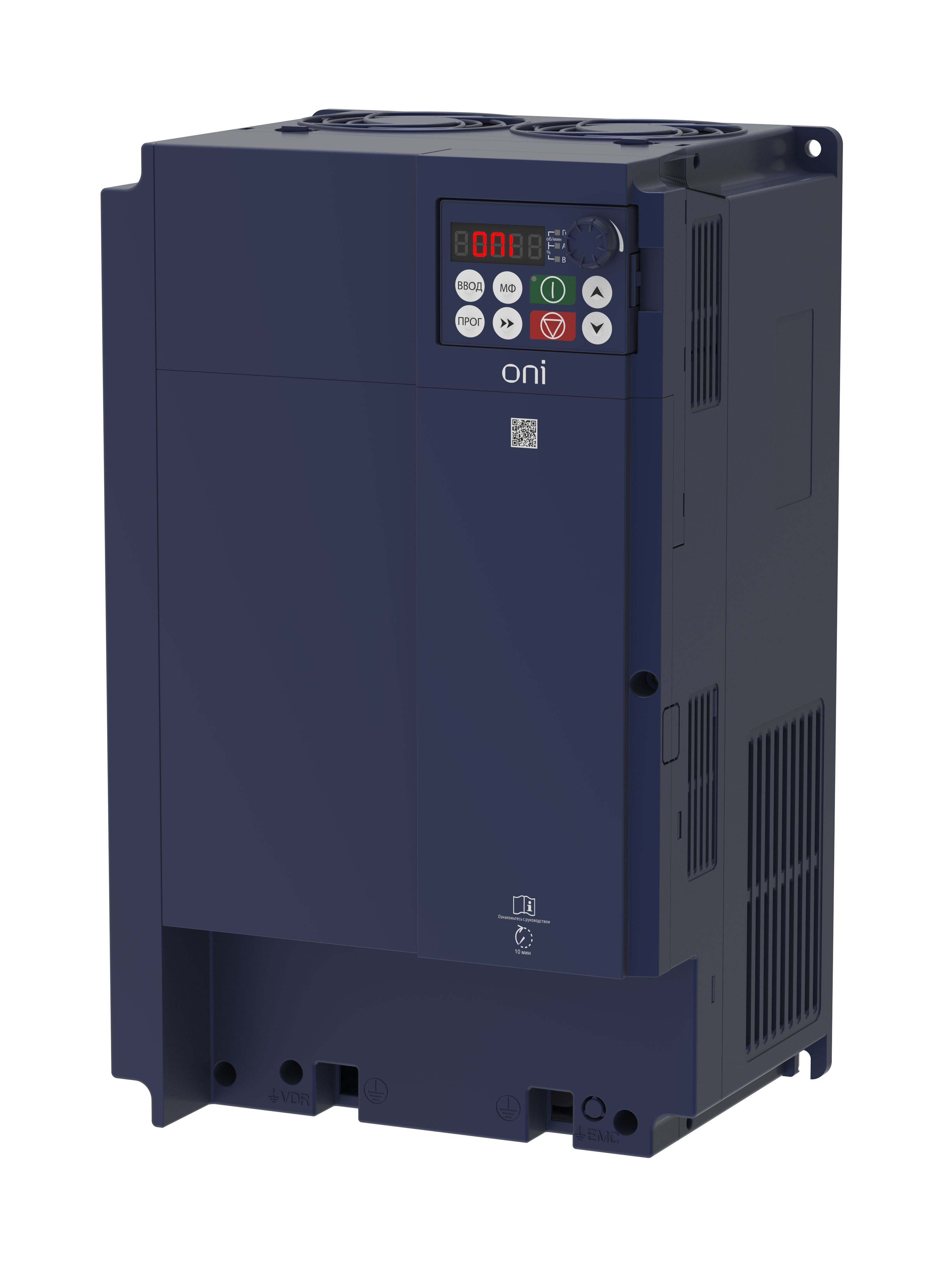 IEK ONI Преобразователь частоты FC-430 380В 3Ф 30-37кВт 60-75А. фото