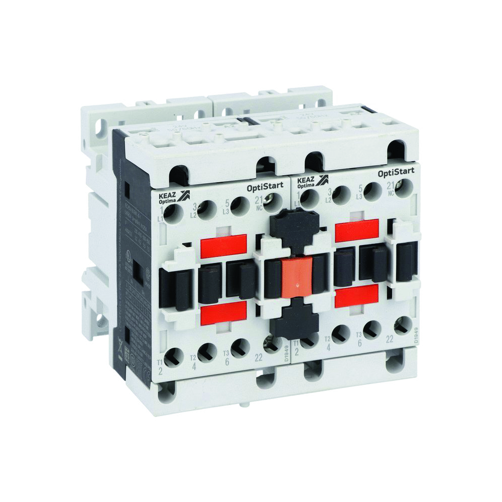 КЭАЗ Сборка контакторов реверсивная OptiStart K-FC-09-30-01-A230. фото
