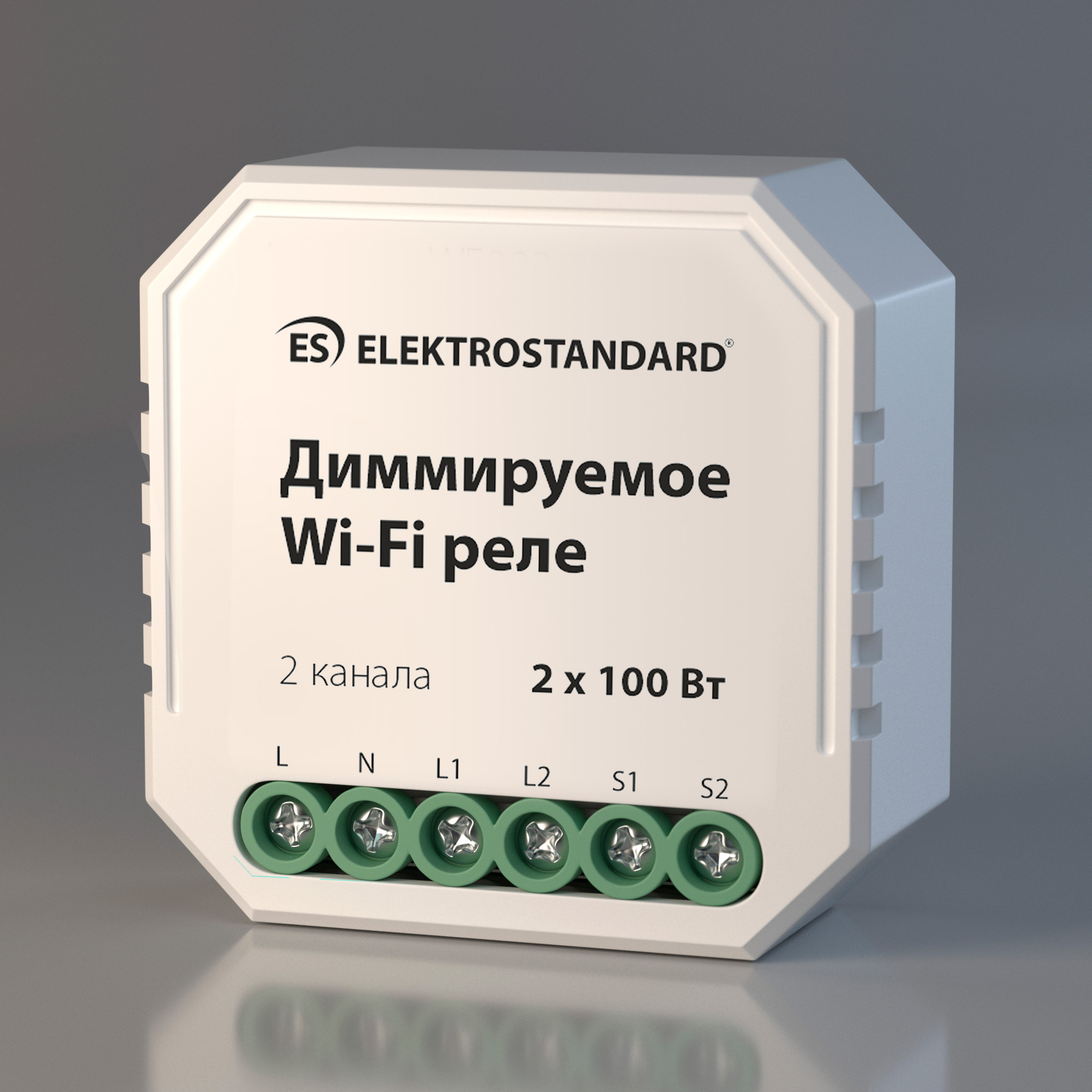 Elektrostandard 76003/00 диммируемое Wi-Fi реле 2 канал 2*100W фото