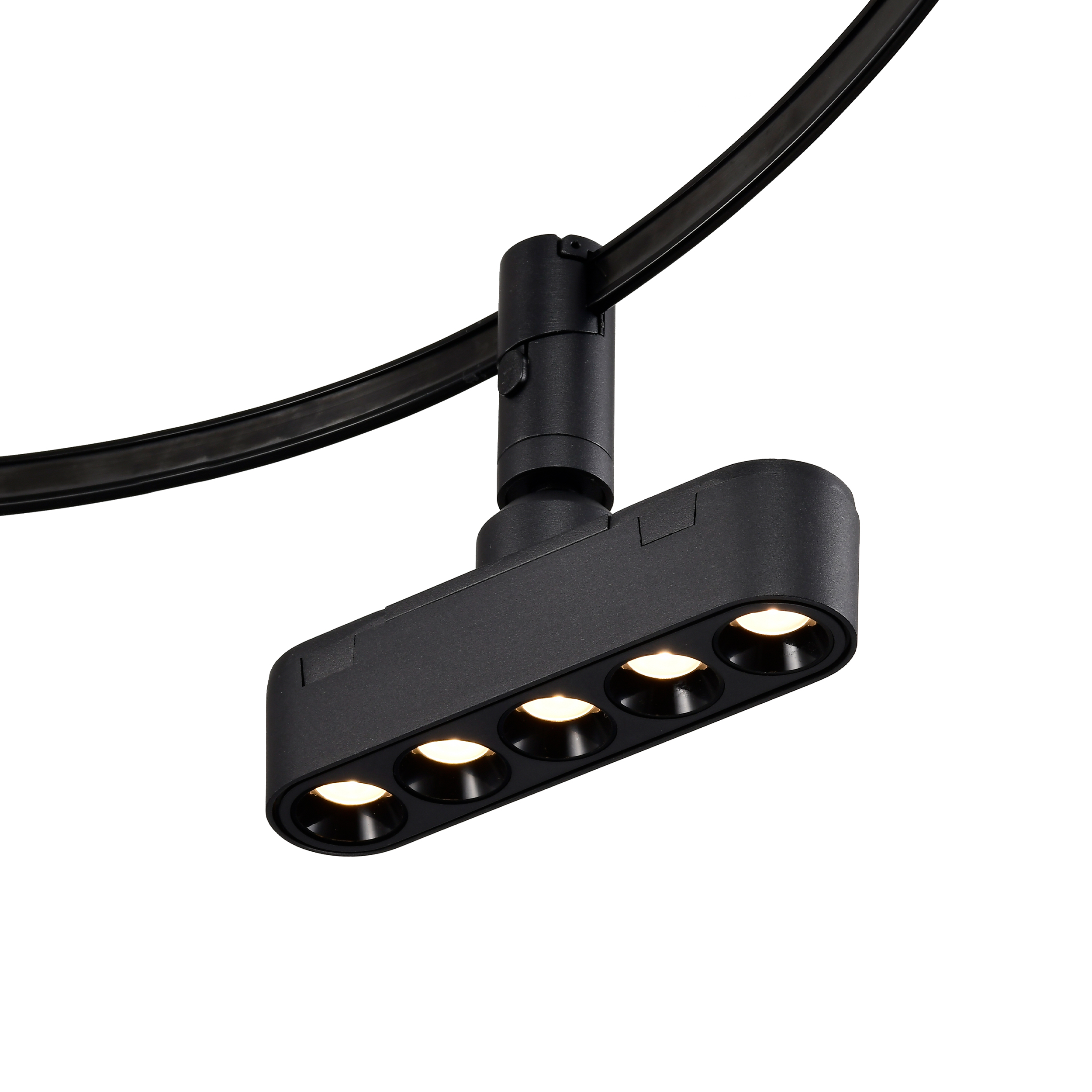 Lightstar 267437 Светильник 48V д/1-фазн трека DUE LED 5W 220LM 24G ЧЕРНЫЙ 3000K IP20 фото