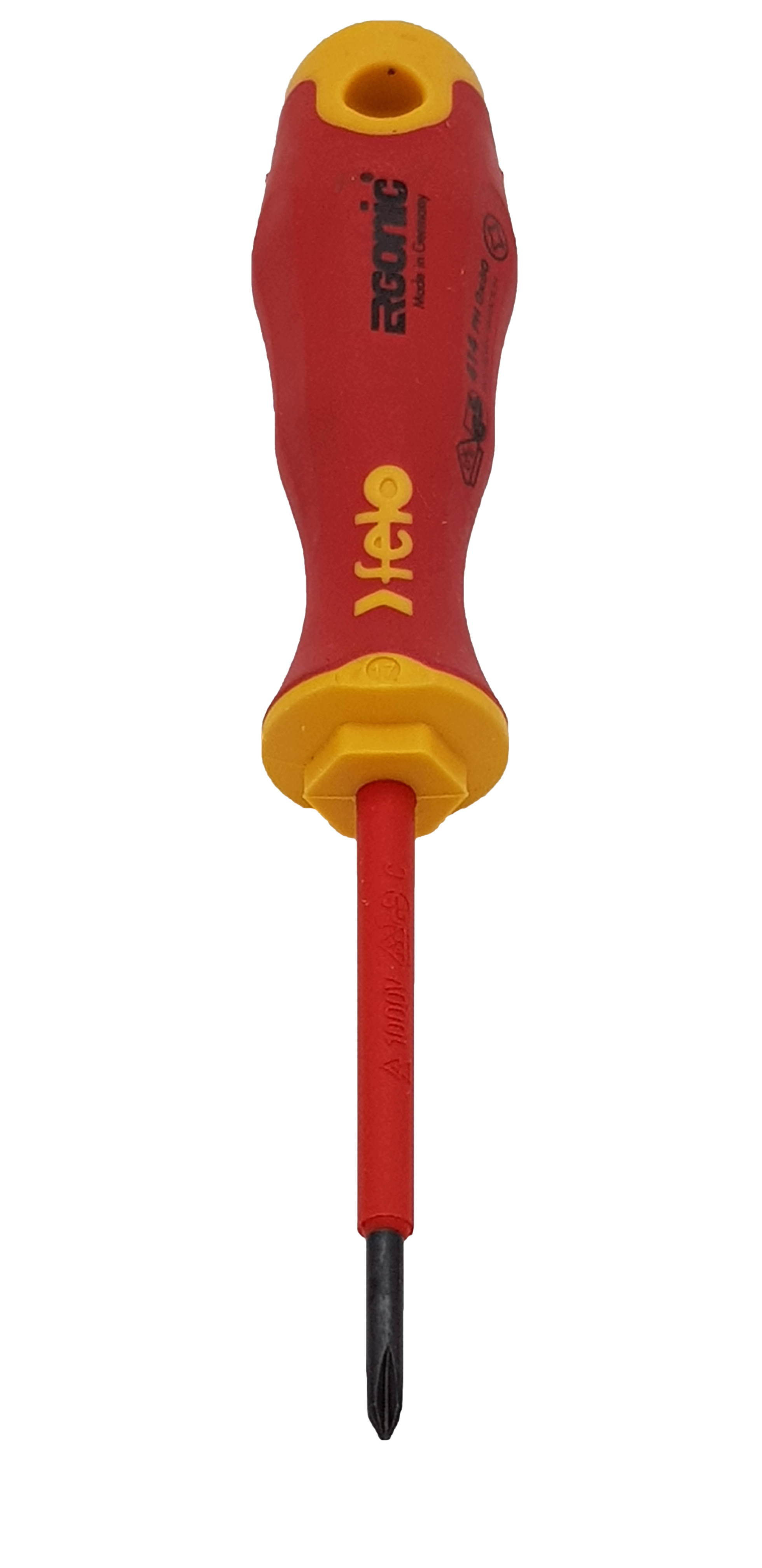 Felo Отвертка диэлектрическая Ergonic  крестовая PH 0X60 41400190 фото