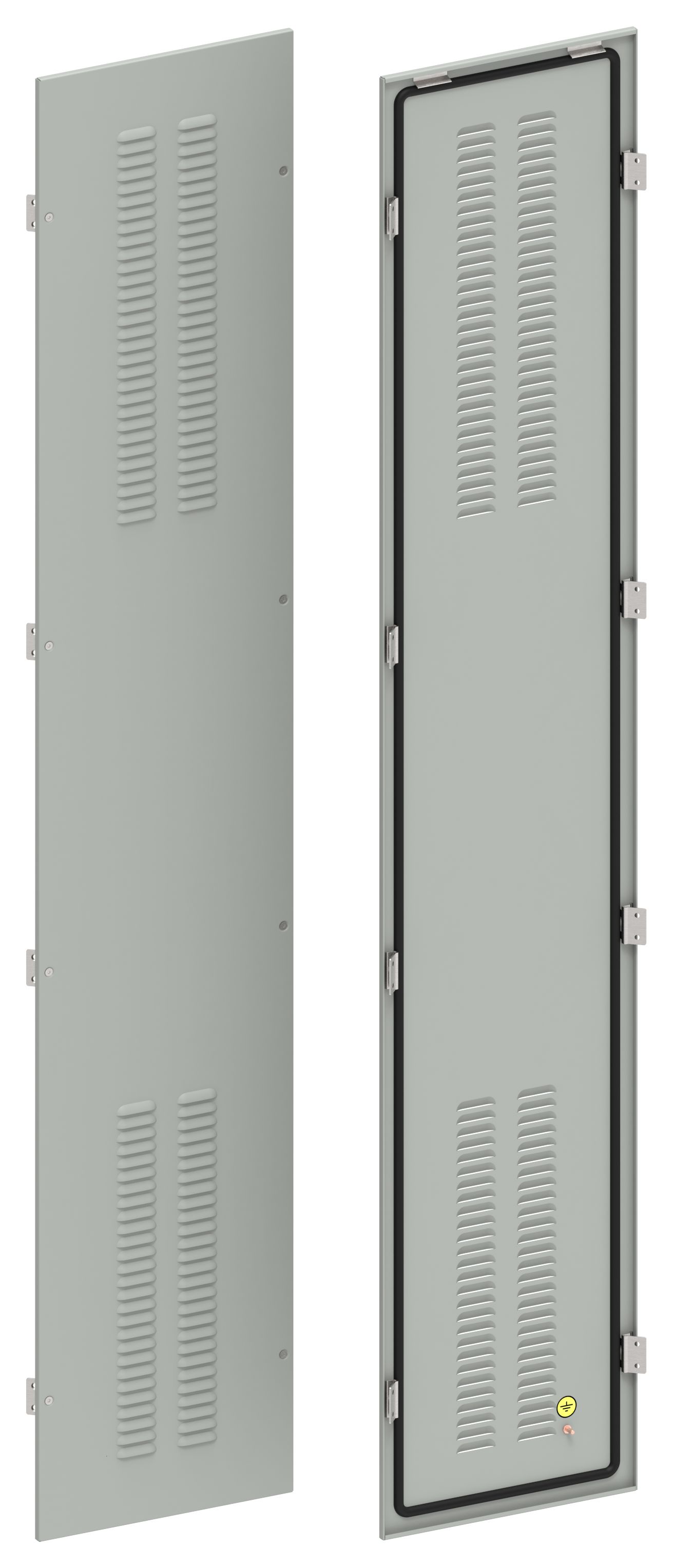 IEK FORMAT Панель боковая вент. 2000х400 IP31 (2шт/компл) фото