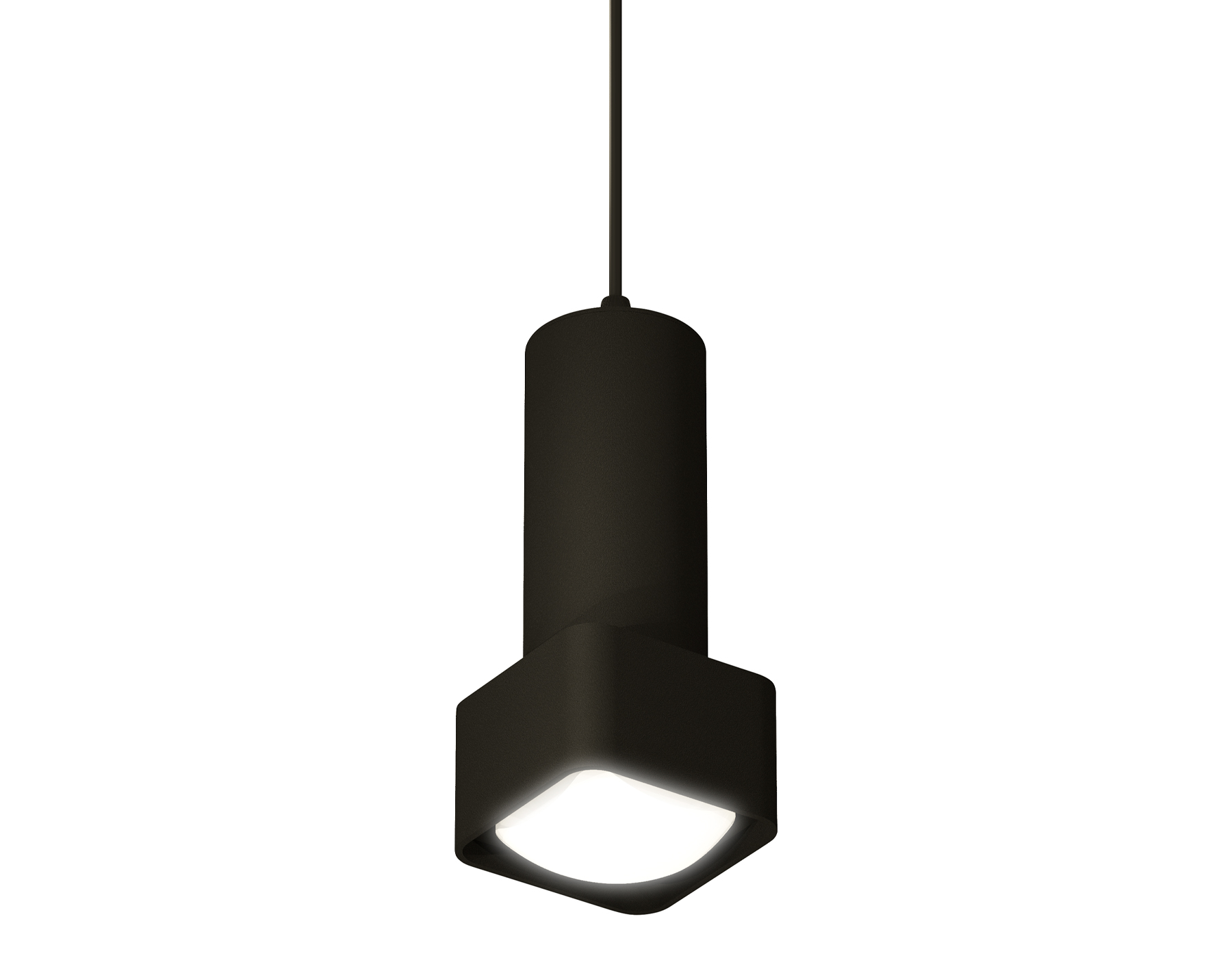 Ambrella Комплект подвесного светильника с акрилом XP7833003 SBK/FR черный песок/белый матовый MR16 GU5.3 (A2311, C7443, A2011, C7833, N7756) фото