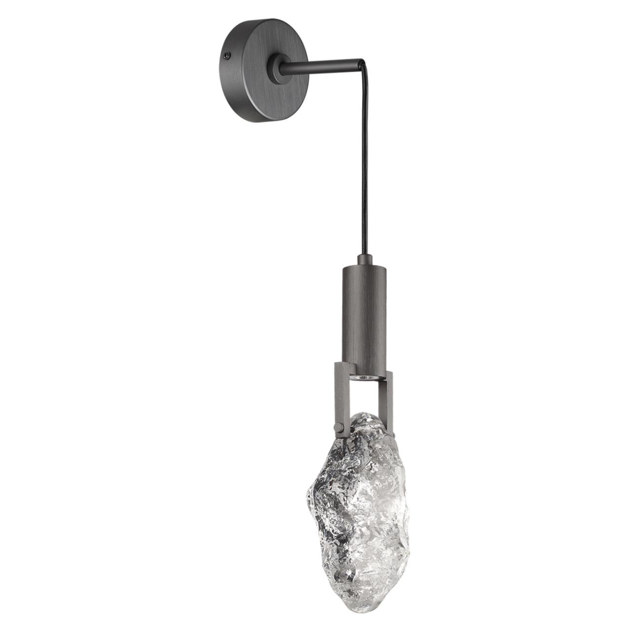 Odeon Light 6695/5WL MIDCENT ODL24 Настенный светильник брашир. черный/металл/стекло IP20 LED 5W 200Лм 3000K LIA фото