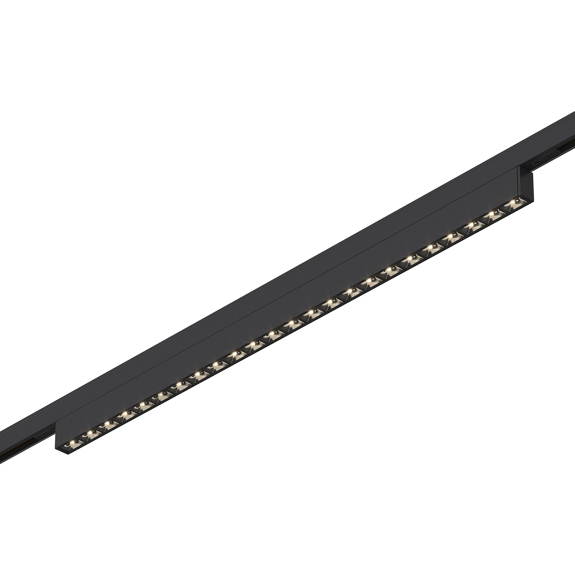 ST LUCE ST666.436.20 Магнитный трековый светильник Черный LED 1*20W 3000K 1 060Lm Ra>90  IP20 L387xW10xH18 24V фото