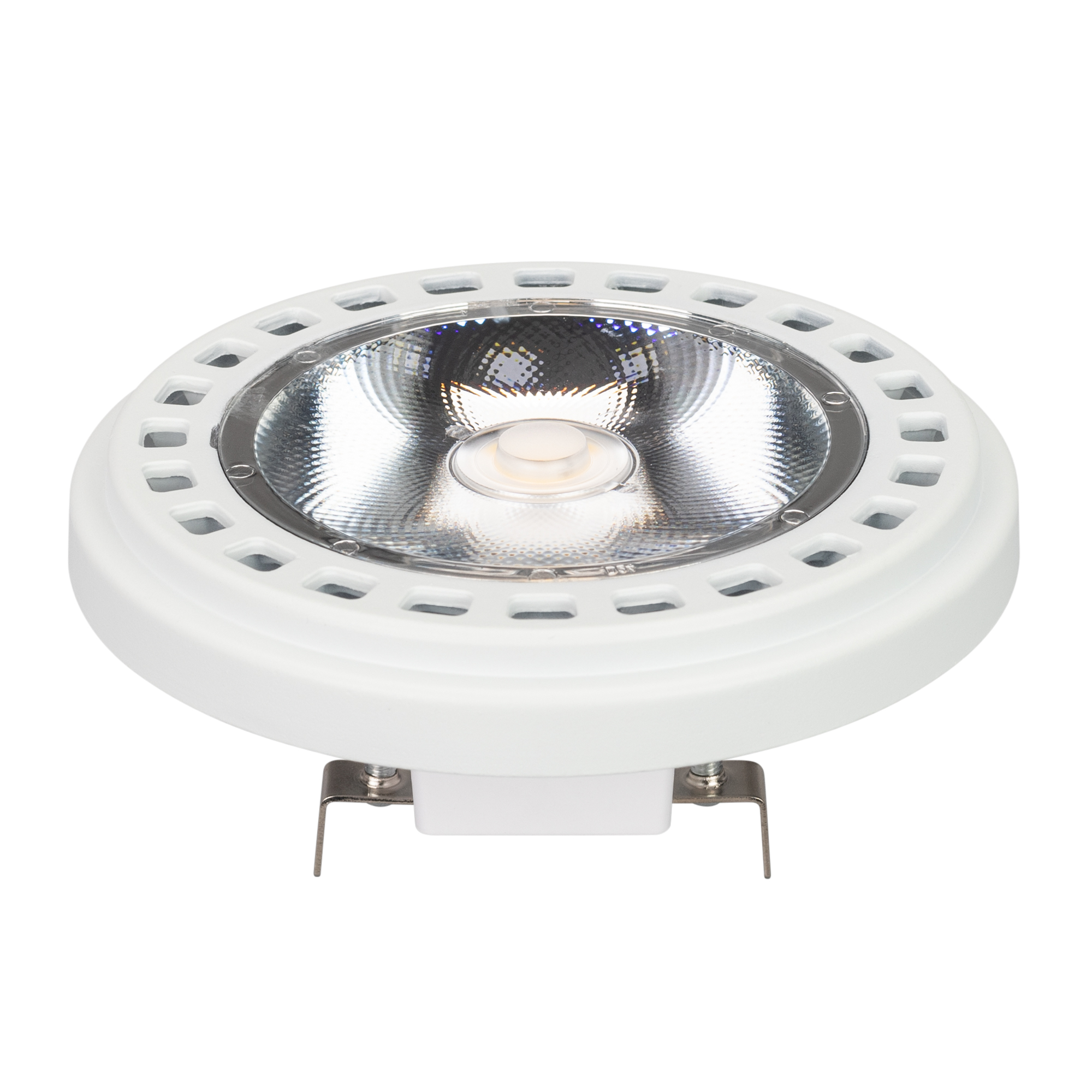 Arlight Лампа AR111-UNIT-G53-15W- Warm3000 (WH, 24 deg, 12V) (Металл) фото