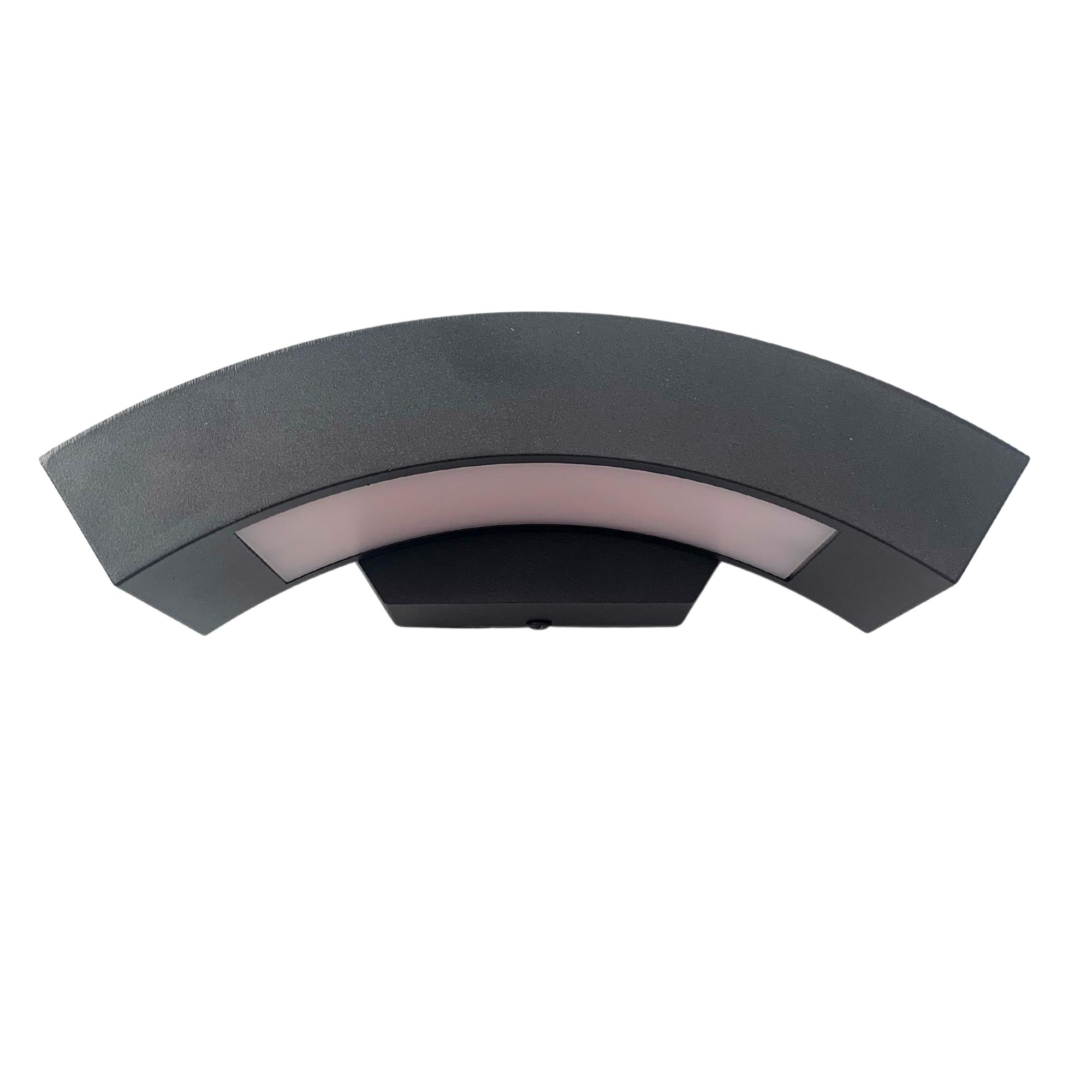 Uniel ULU-S72A-14W/4000K IP65 BLACK Светильник светодиодный уличный. Архитектурный накладной. Белый свет (4000K). Корпус черный фото
