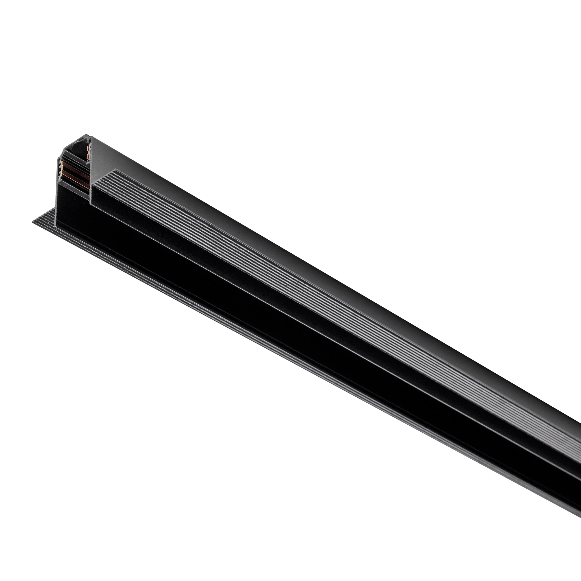 Lightstar 509227 Трек-шинопровод 48V встраиваемый UNO 2м ЧЕРНЫЙ (Заглушки и декоративный экран в комплекте), шт фото