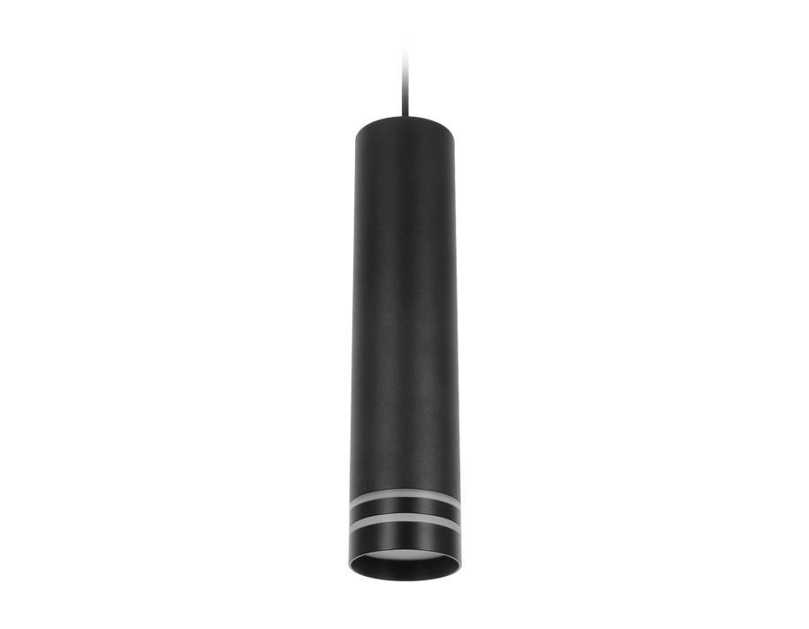 Ambrella Подвесной точечный светодиодный светильник TN252 BK/S черный/песок LED 4200K 12W D70*285 фото