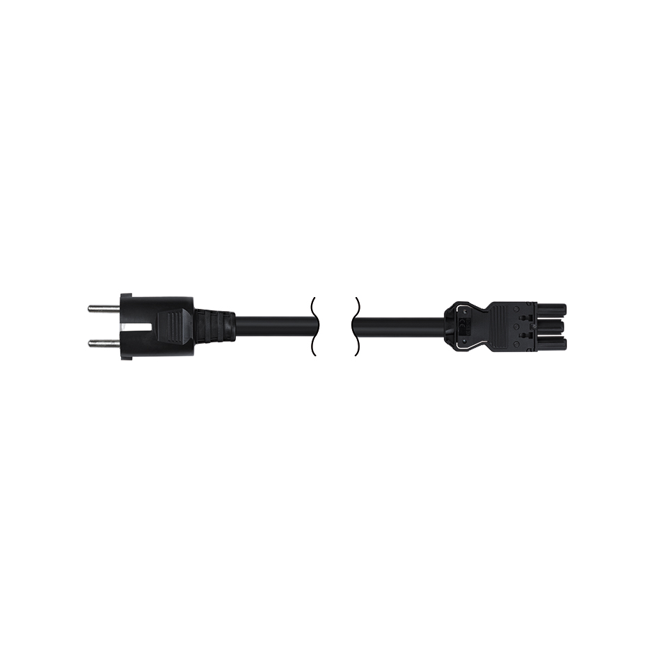 Simon Connect Графит Кабель 2м 3x1,5мм, разъёмы Quick Connection 