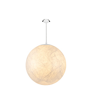 Arlight Светильник SP-SILKA-HANG-R600-12W Warm2700 (WH, 330 deg, 230V) IP20, Натуральный шелк, 3 года) фото