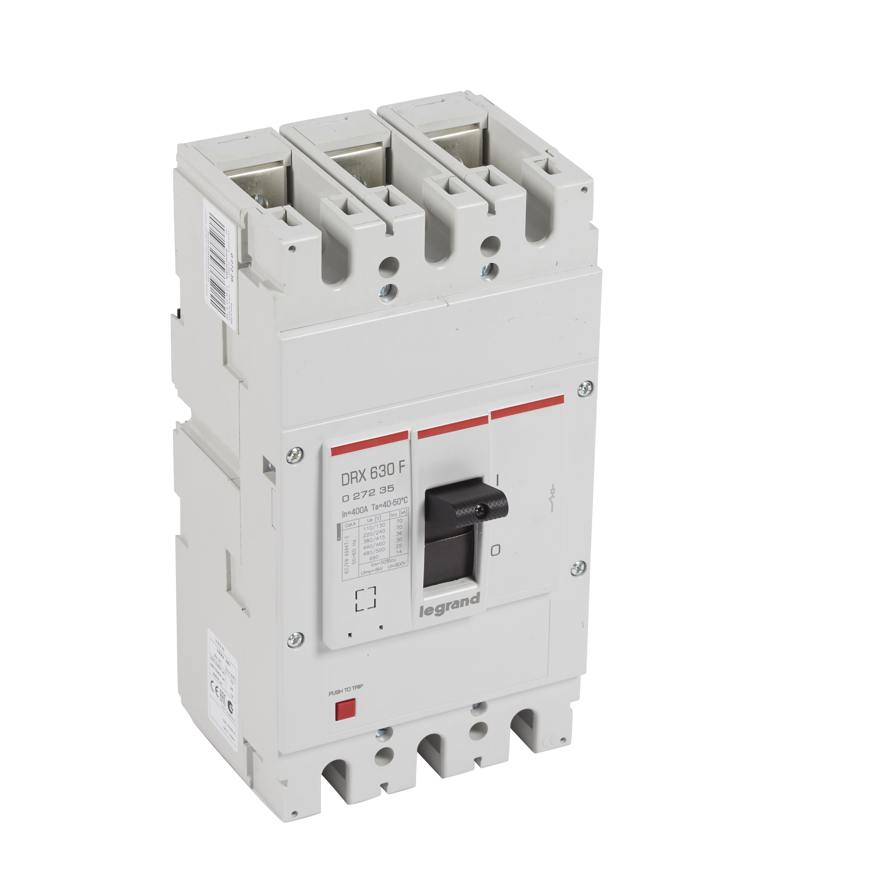Legrand Выключатель силовой автоматический DRX630 MT 400A 3P 36kA. фото