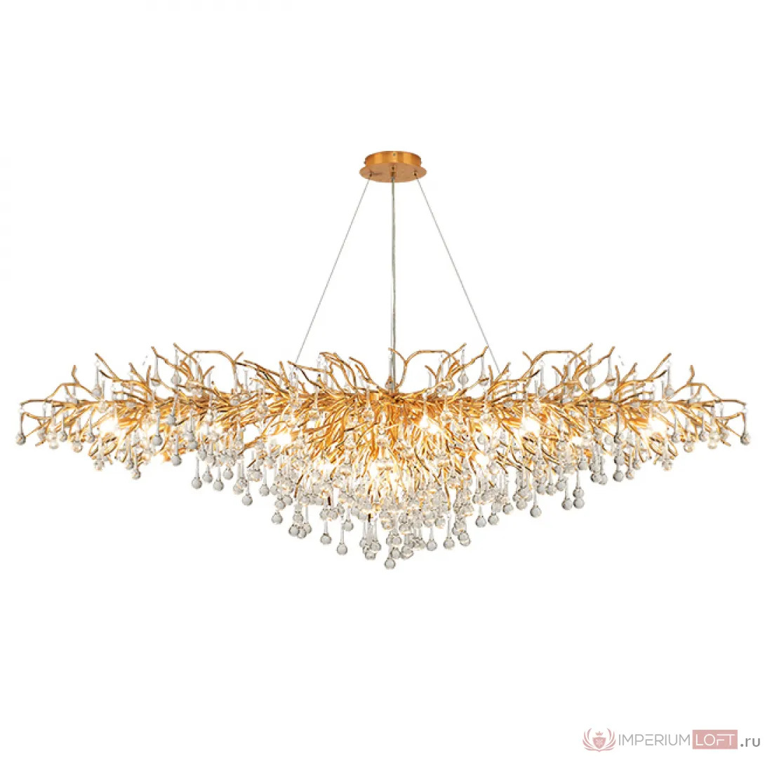 ImperiumLoft Люстра Droplet Chandelier oval L160 фото