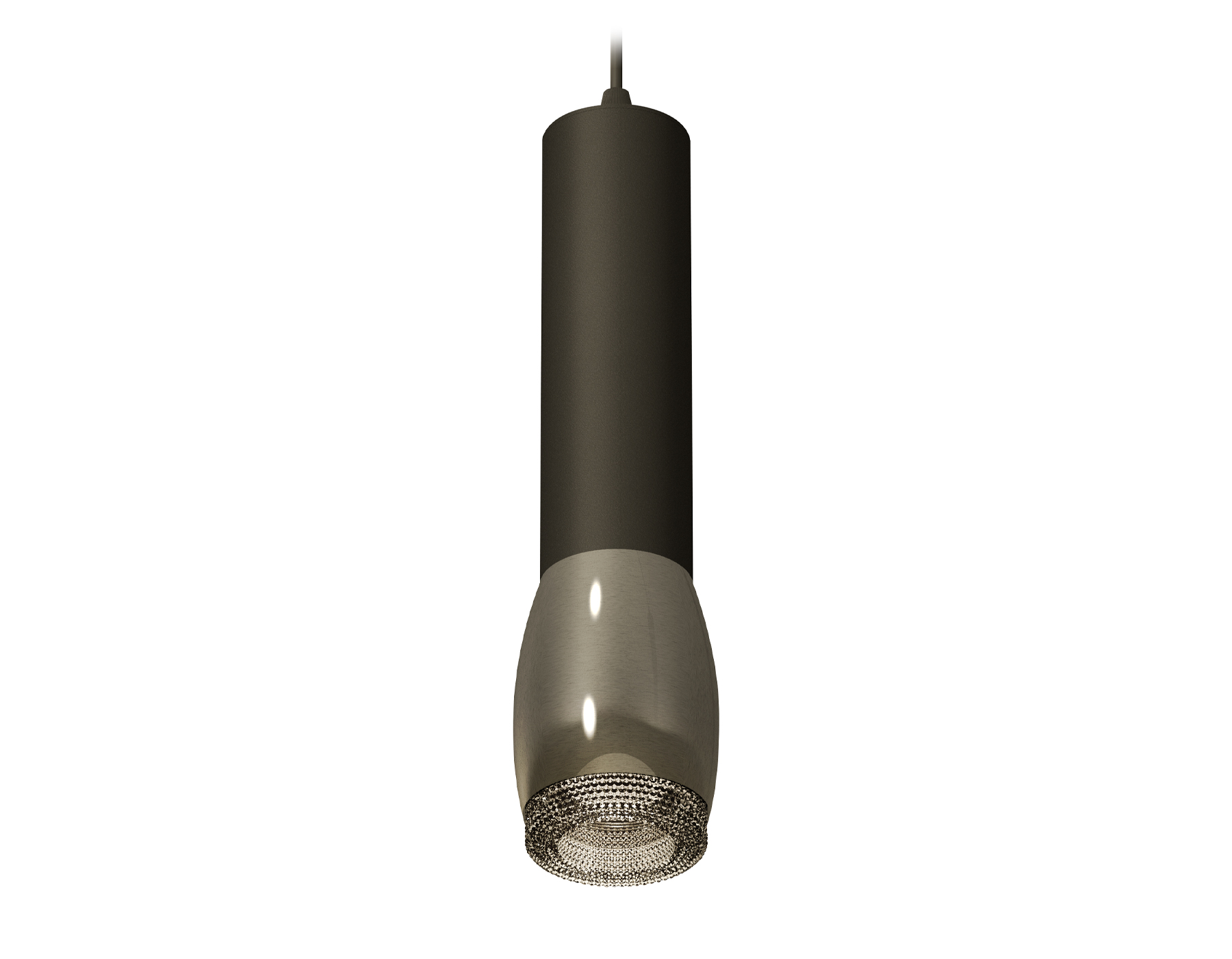 Ambrella Комплект подвесного светильника с композитным хрусталем XP1123005 DCH/SBK/BK черный хром/черный песок/тонированный MR16 GU5.3 (A2302, C6356, фото