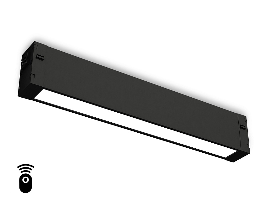 Ambrella Светильник светодиодный диммируемый для шинопровода Magnetic 220V GL1262 BK черный IP20 9W 3000K-6400K 120° 232*25*42 (Без ПДУ) фото