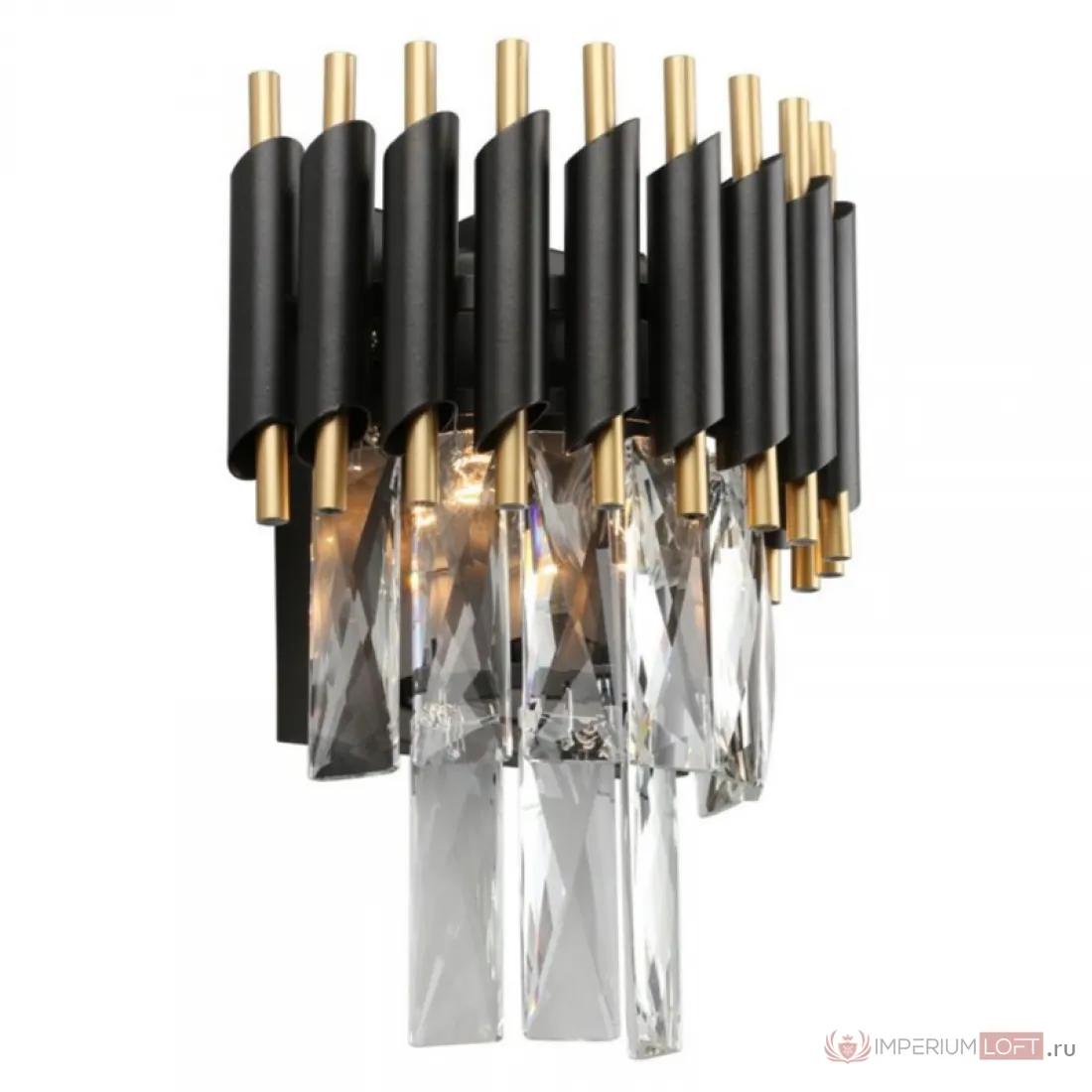ImperiumLoft Бра Black Chandelier Crystal фото