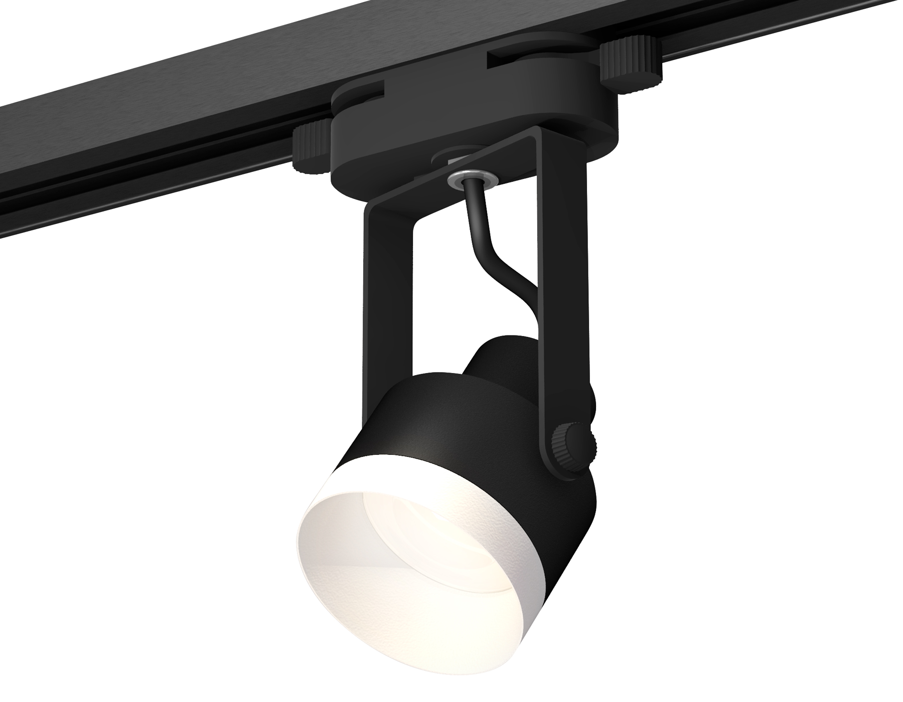 Ambrella Комплект трекового однофазного светильника XT6602040 PBK/SWH черный полированный/белый песок MR16 GU10 (C6602, N6130) фото