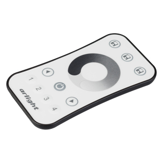 Arlight Пульт SMART-R10-DIM (4 зоны, 2.4G) (IP20 Пластик, 5 лет) фото