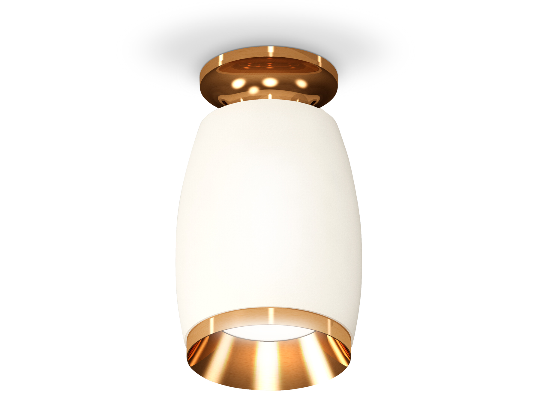 Ambrella Комплект накладного светильника XS1122044 SWH/PYG белый песок/золото желтое полированное MR16 GU5.3 (N6905, C1122, N7034) фото