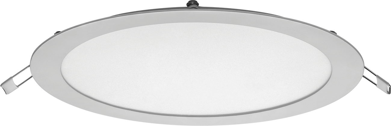 Светильник ОНЛАЙТ OLP-R1-18W-R220-4K-WH-LED(d220) (40/1/1)