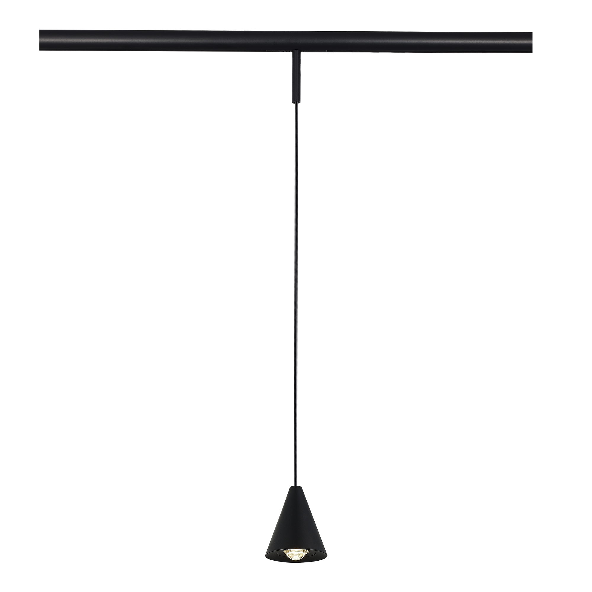 ST LUCE ST689.446.05 Магнитный трековый светильник Черный LED 1*5W 4000K Lm Ra>90 40° IP20 D80xH98 24V фото