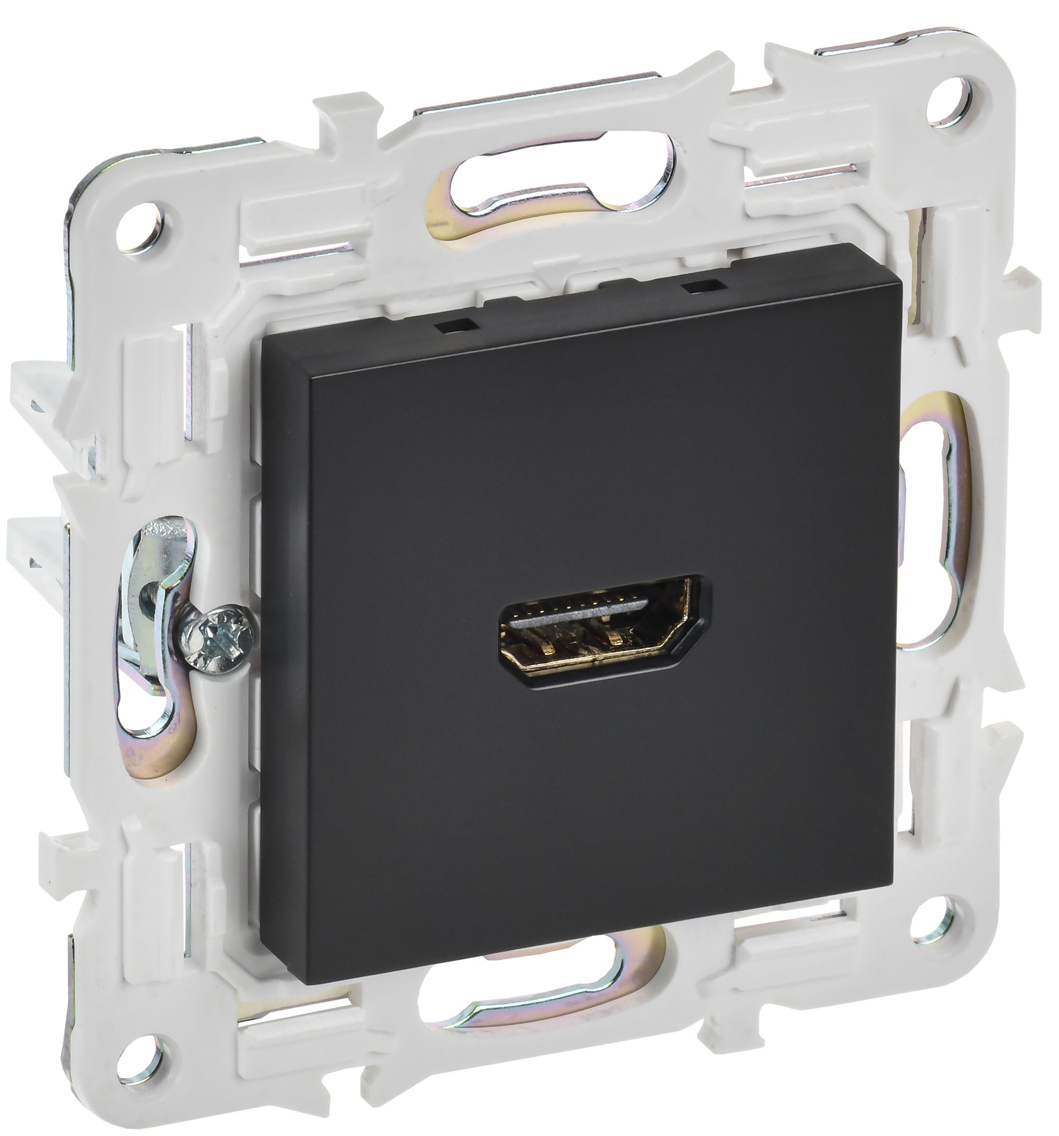 IEK SKANDY Черный Розетка HDMI SK-H01Bl фото