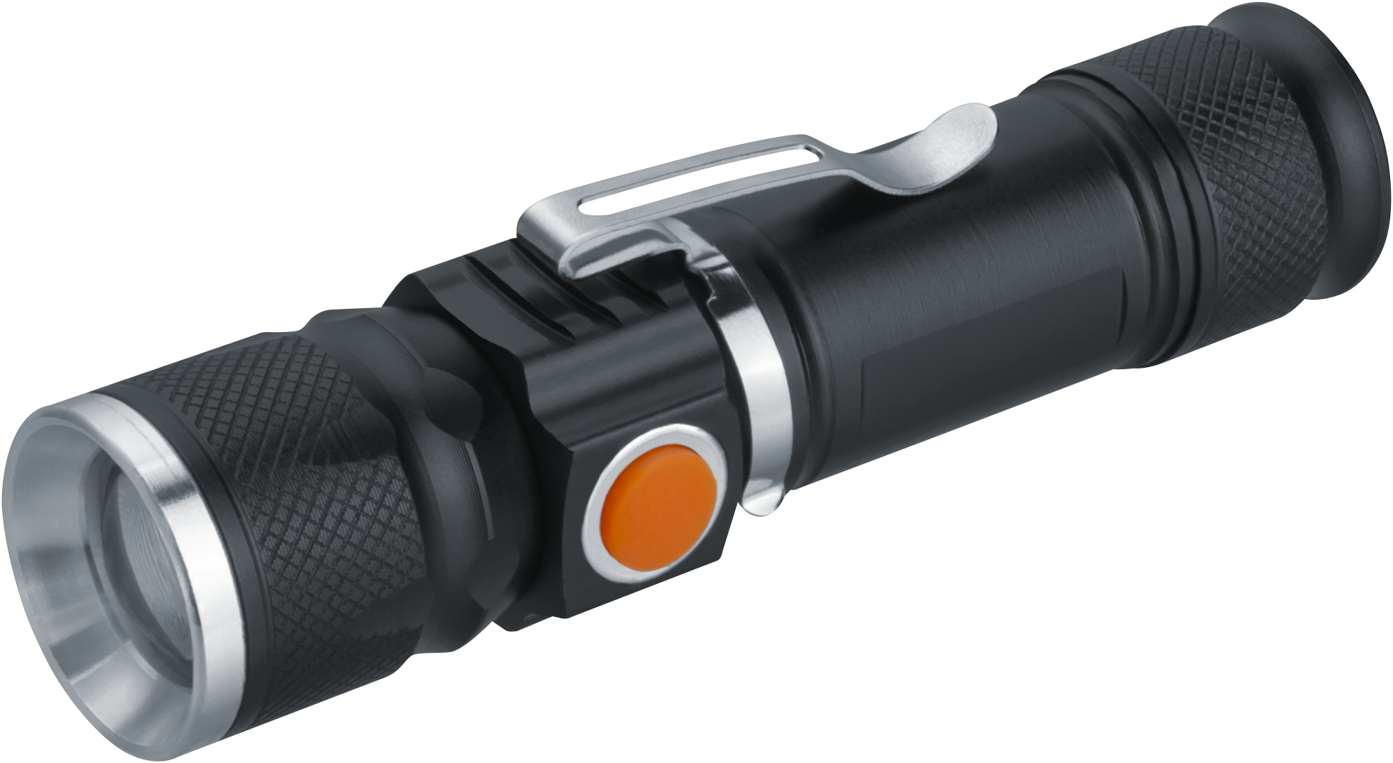 Фонарь Navigator NPT-CM18-ACCU алюм.3 реж, 1LED 5Вт, Li-ion 3,7В, 1200мАч (50)