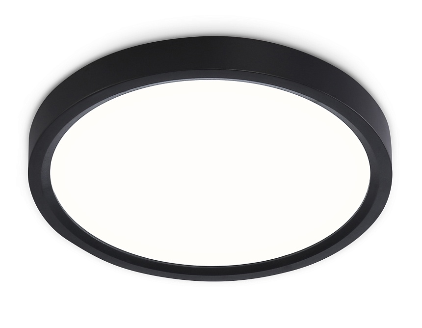 Ambrella Светильник светодиодный ультратонкий FZ1902 BK черный IP54 13W 3000K-6500K CCT-переключатель D230*25 (Без ПДУ) фото