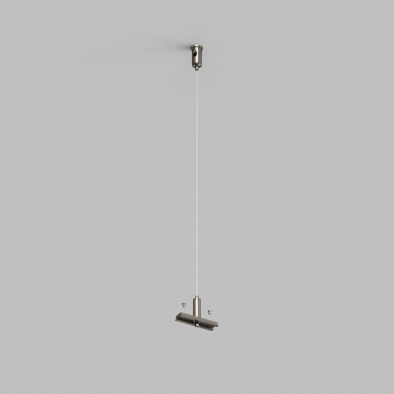 Denkirs TR5718-DN механический подвес, для трека Shine, серия Base, 48V DC, IP20, 2м, темный никель, алюминий фото