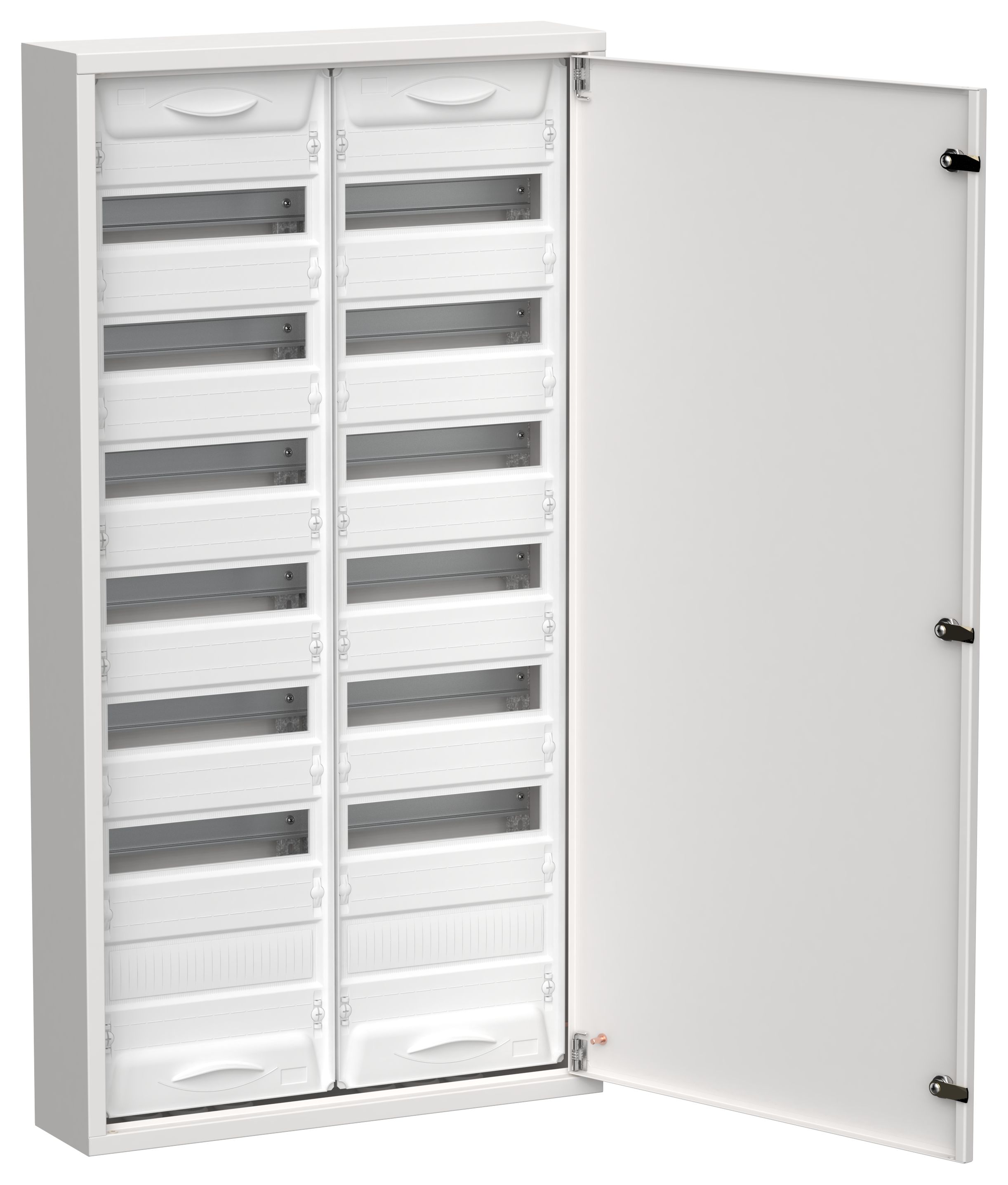 IEK TITAN 5 Корпус мет. ЩРн-168 (2х84) 1085х570х140 IP31 бел фото