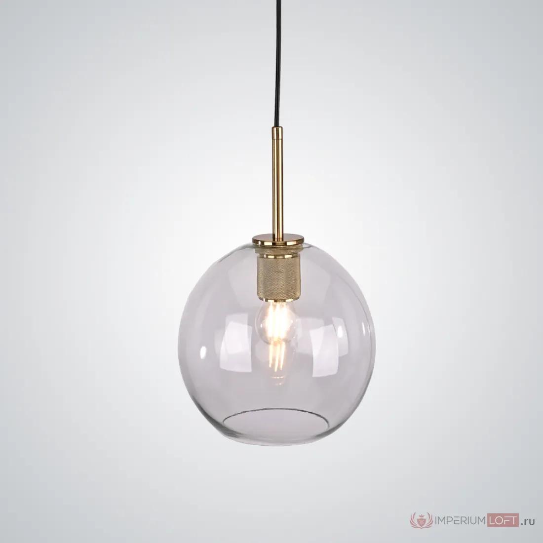 ImperiumLoft Подвесной светильник RH Utilitaire Globe Pendant Brass фото