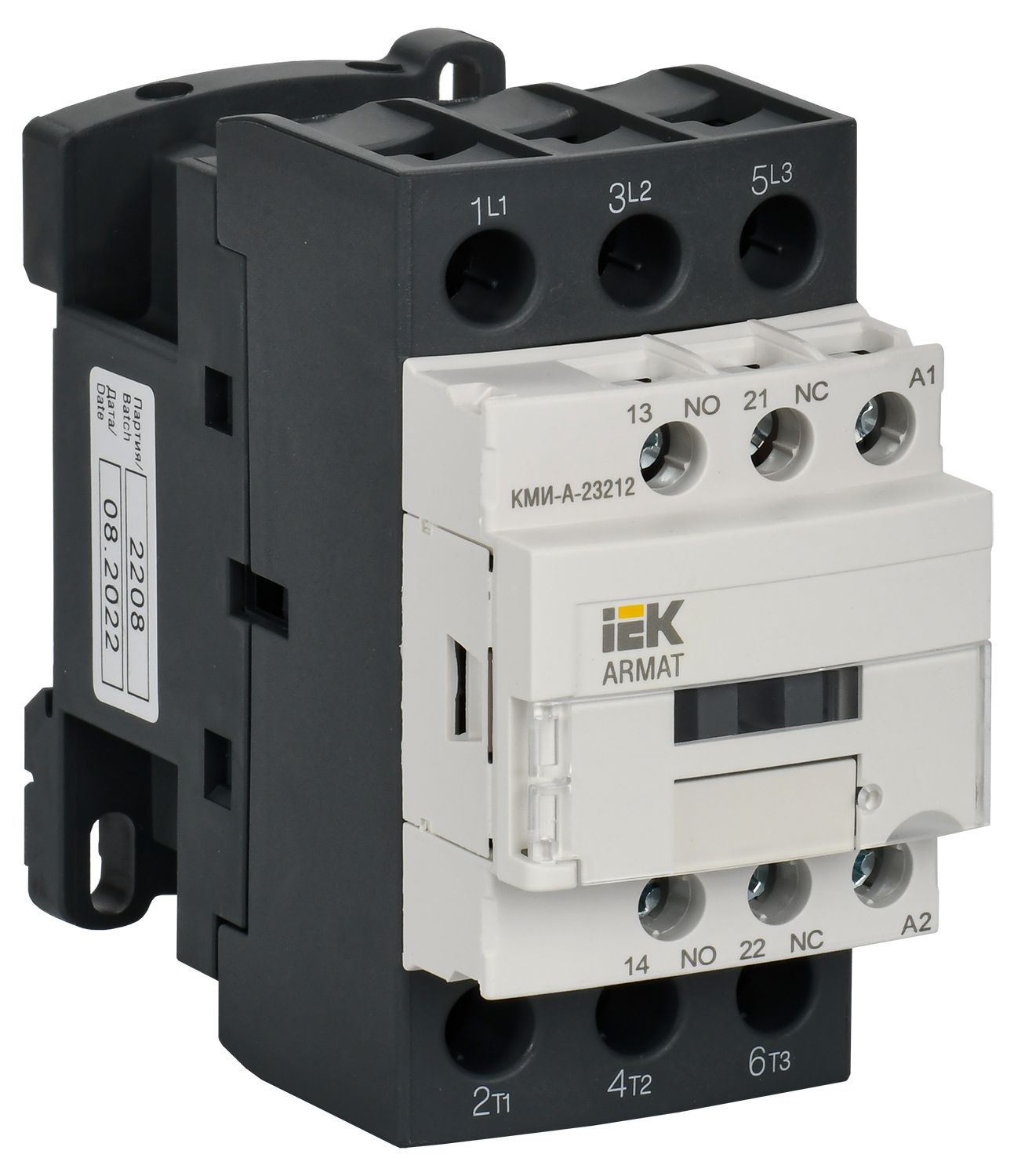 IEK ARMAT Контактор КМИ-А-23212 LC1D 32А 110В/АС3 1НО/1НЗ фото