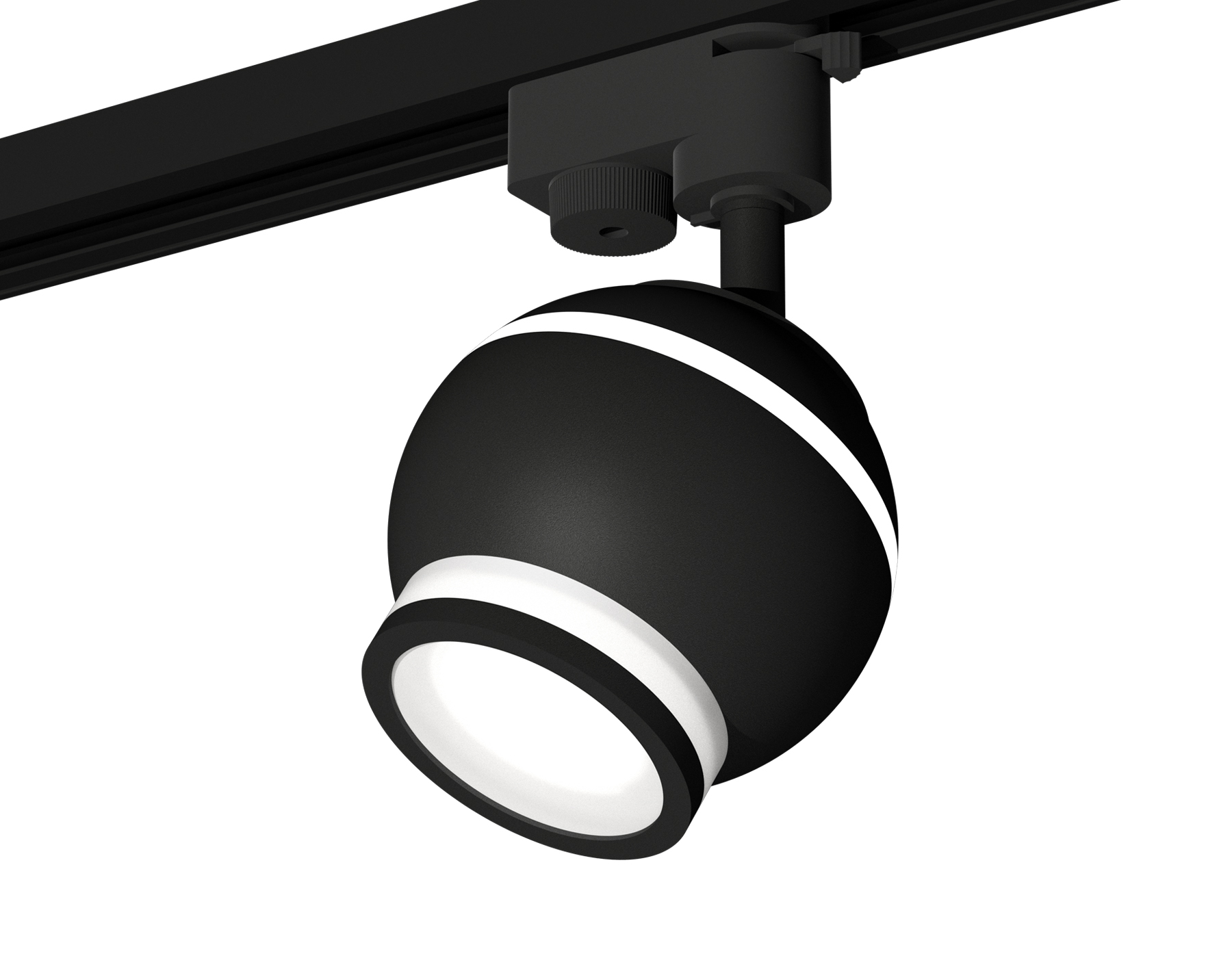 Ambrella Комплект трекового светильника XT1102075 SBK/FR черный песок/белый матовый MR16 GU5.3 LED 3W 4200K (A2521, C1102, N7121) фото