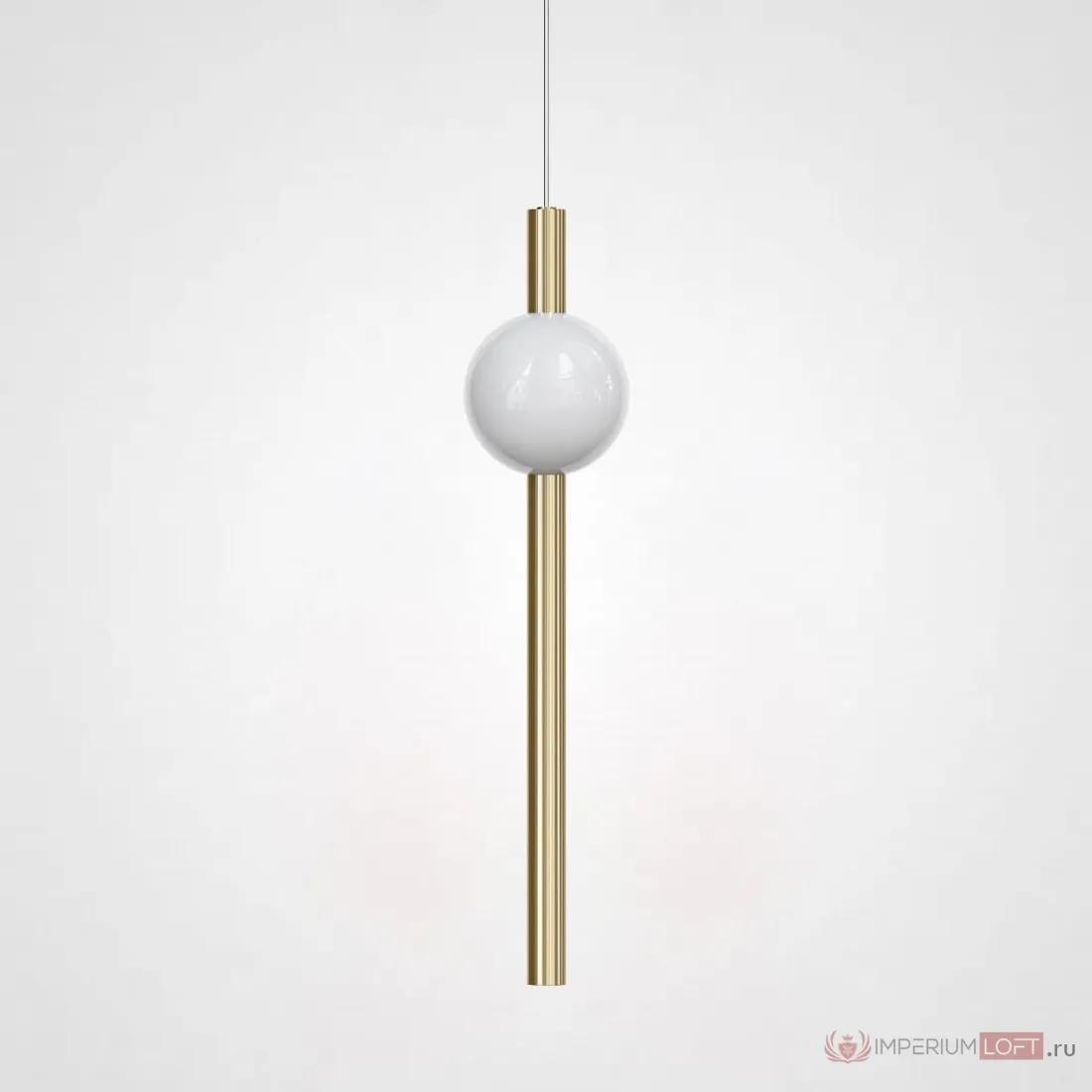 ImperiumLoft Подвесной светильник broom ORION GLOBE LIGHT gold D L600 фото