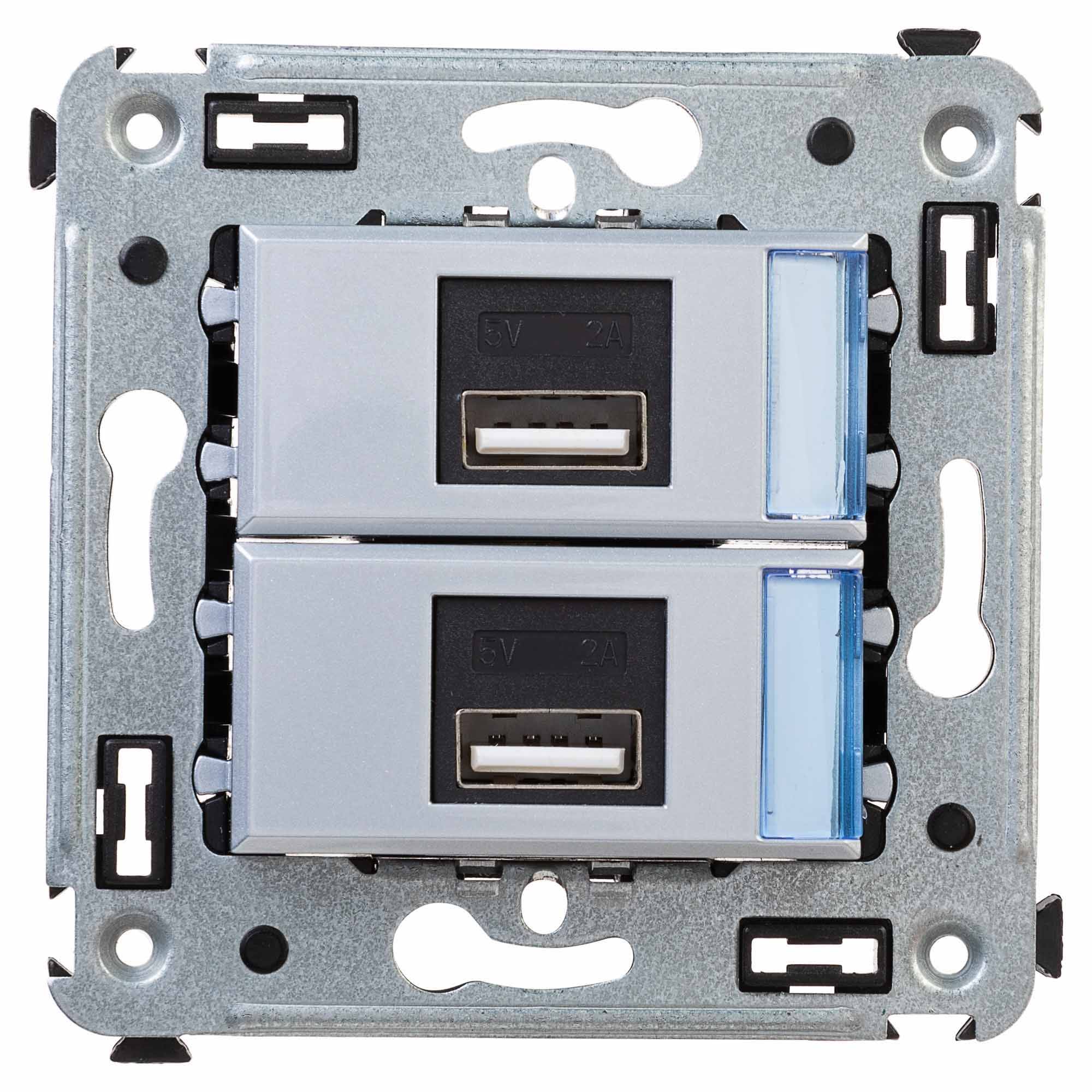 DKC Avanti USB зарядное устройство в стену, 