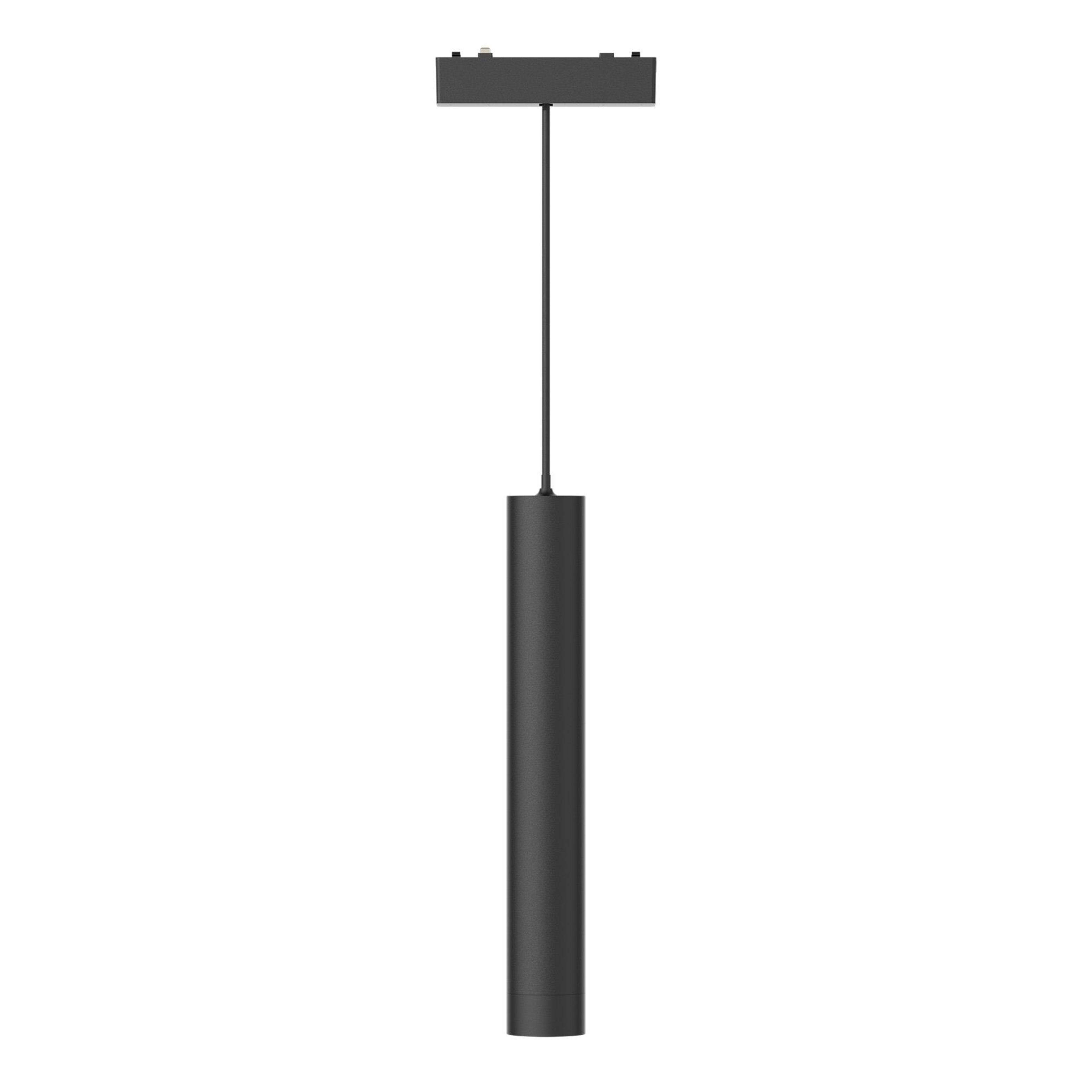 ST LUCE ST680.433.07 Магнитный трековый светильник Черный LED 1*7W 3000K 430Lm Ra>90 36° IP20 D30xH300 48V фото